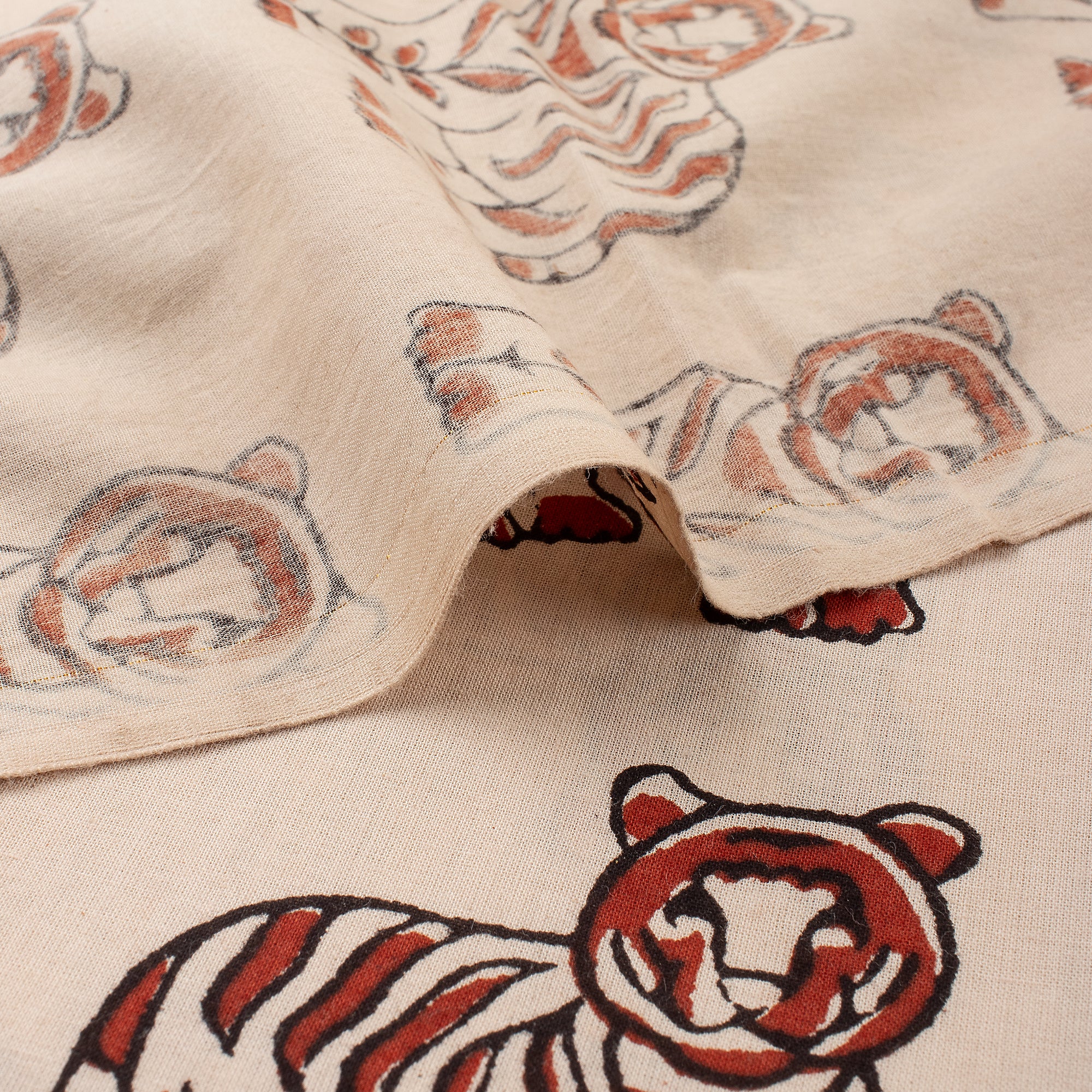 Premium Bagru Hand Block Printed Cotton Fabric - Image 4