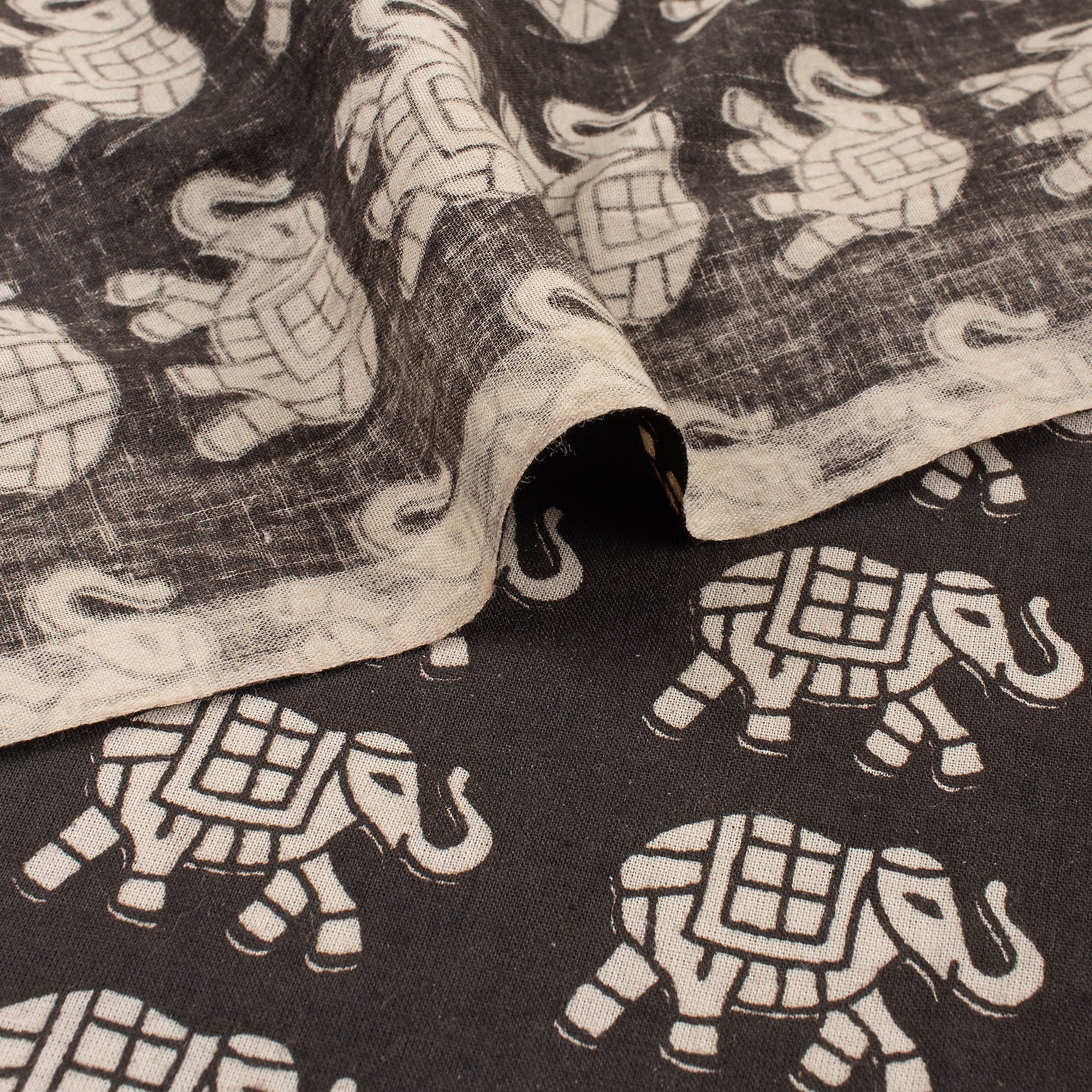 Bagru Hand Block Printed Fabric - Image 4