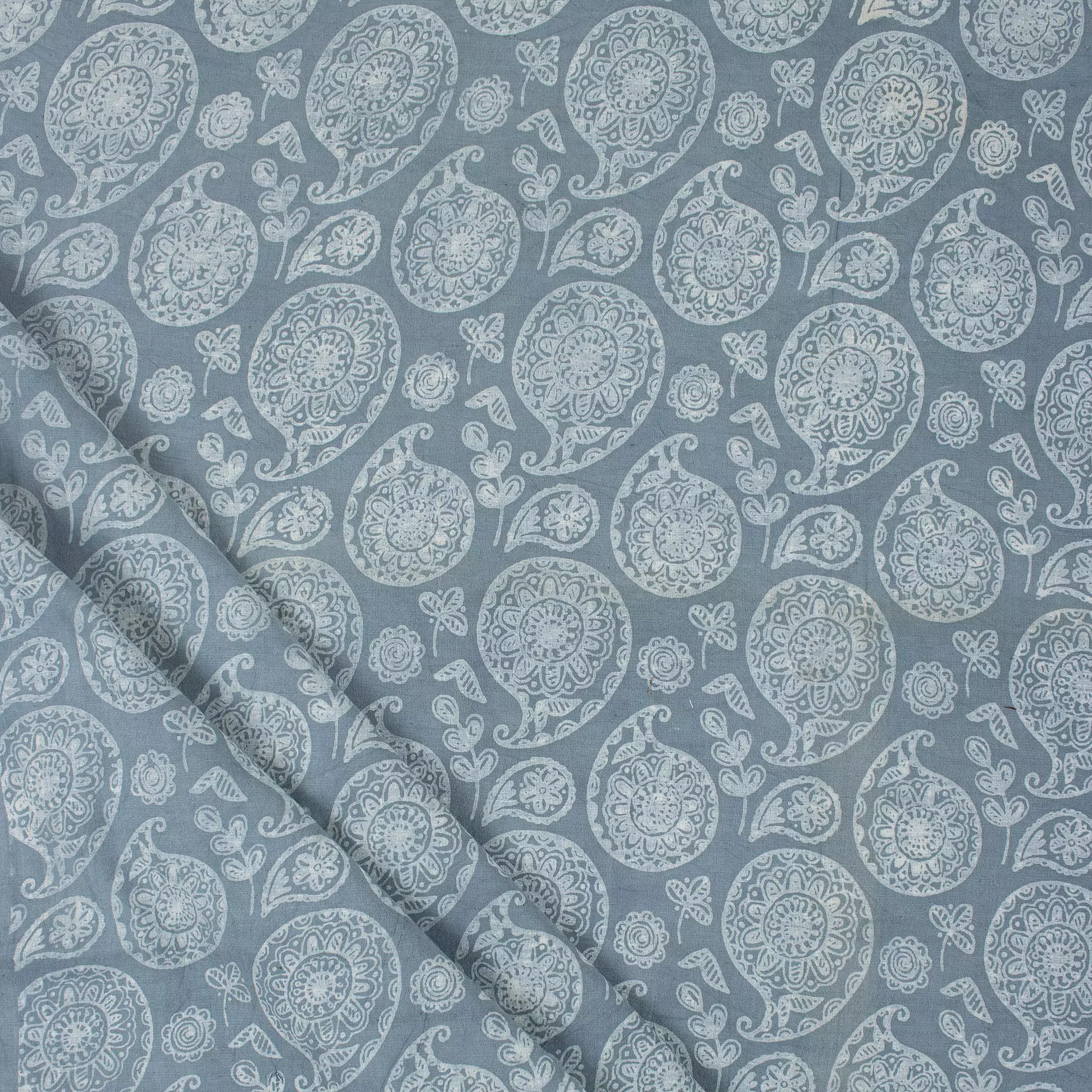 Paisley Organic Cotton Kashish Fabric