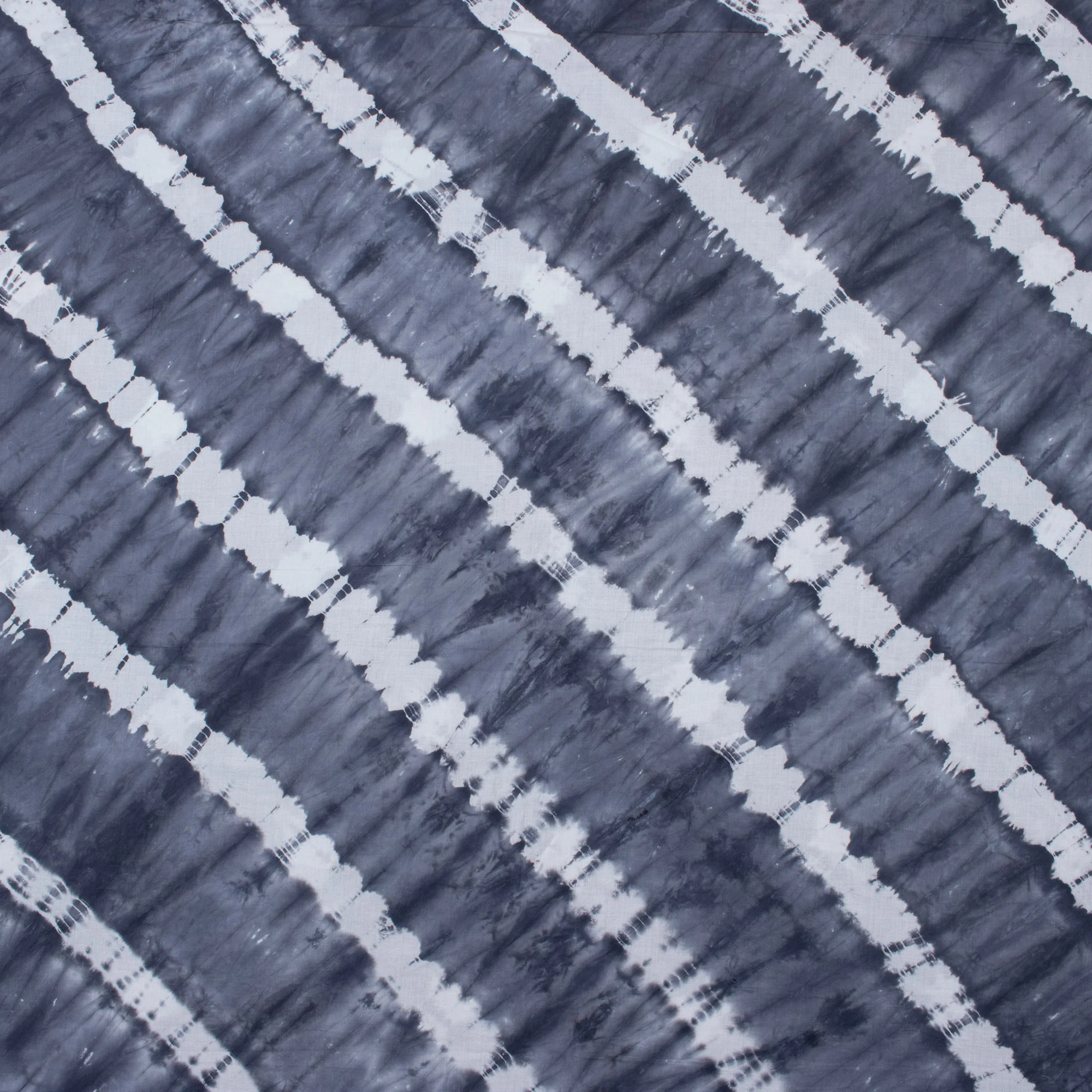 Best Modern Gray Stripe Tie Dye Fabric - Image 2