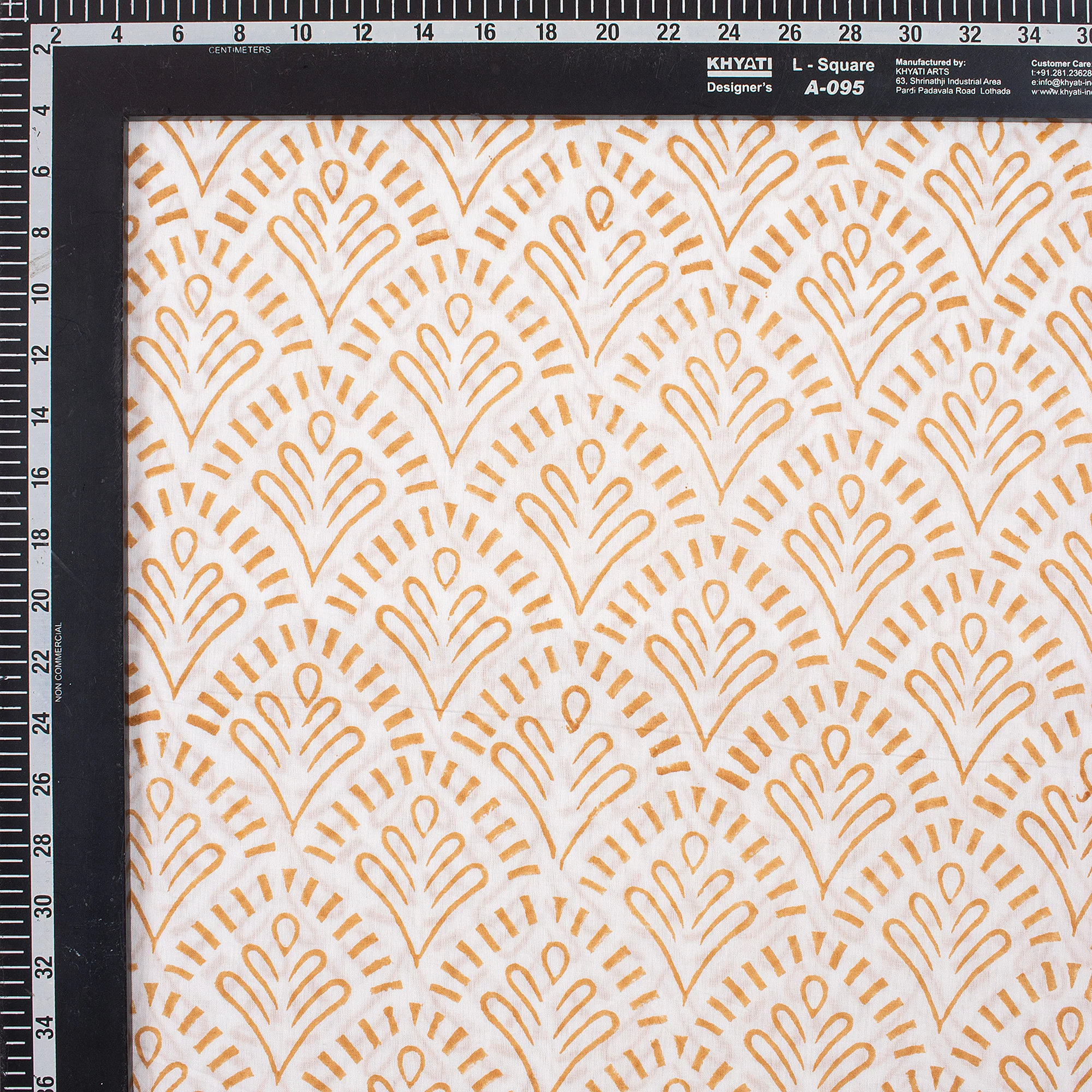 Hand Block Printed Soft Fabric - Image 4