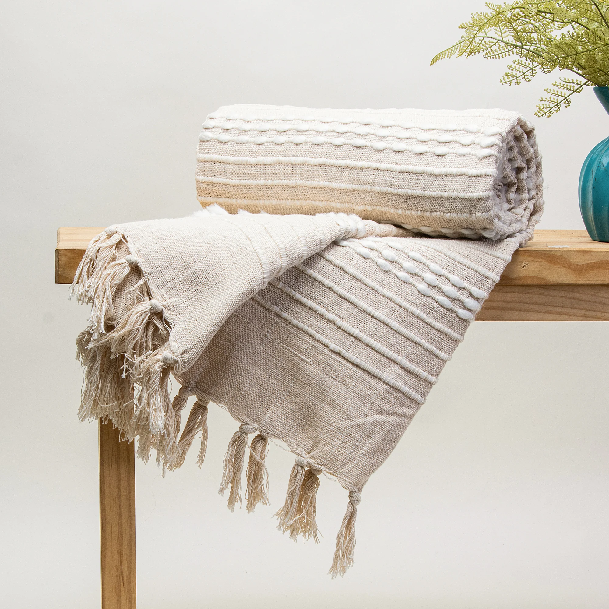 Best Organic Cotton Decorative Throw Blanket - Image 7
