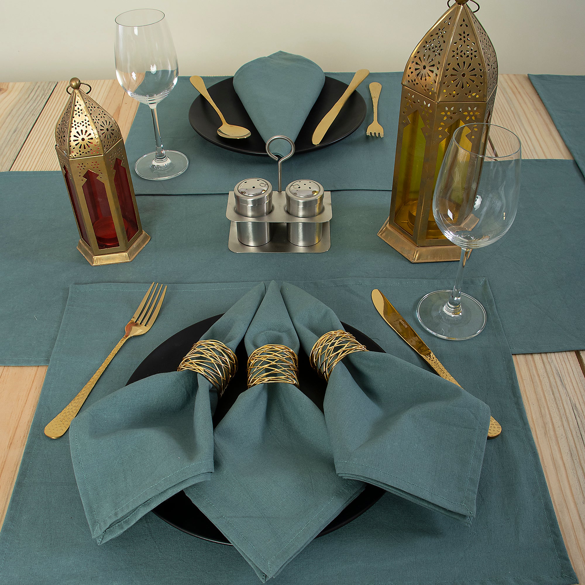 Solid Cotton Summer Table Runner - Image 4