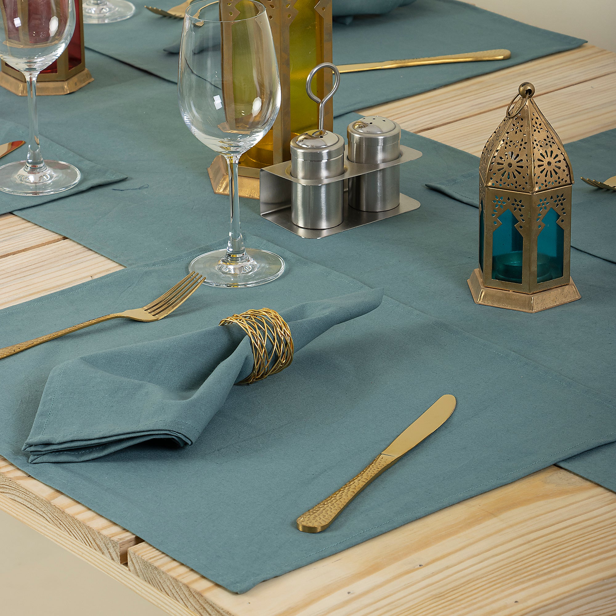 Solid Cotton Summer Table Runner - Image 5