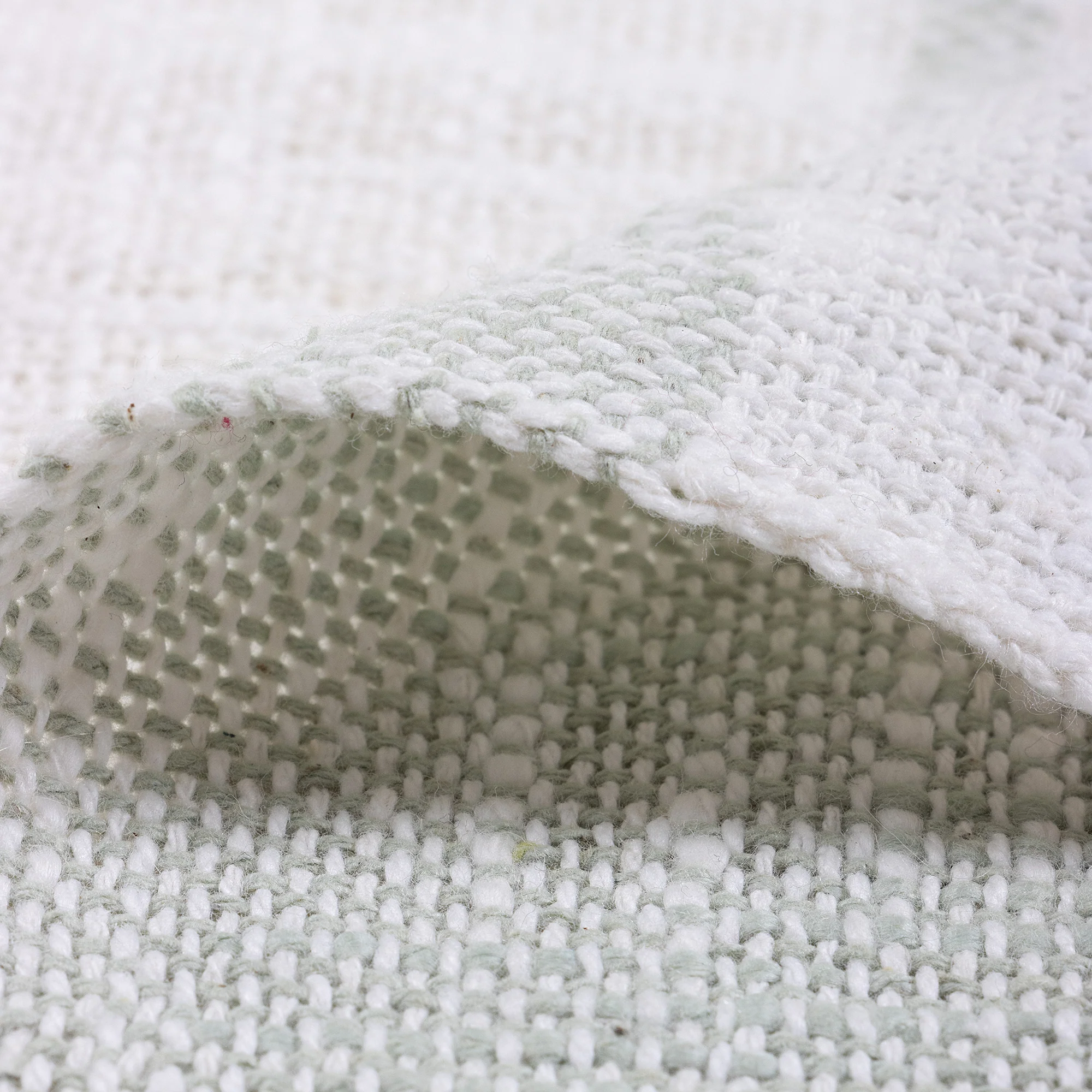 Printed Handmade Cotton Woven Throw Blanket - Image 5