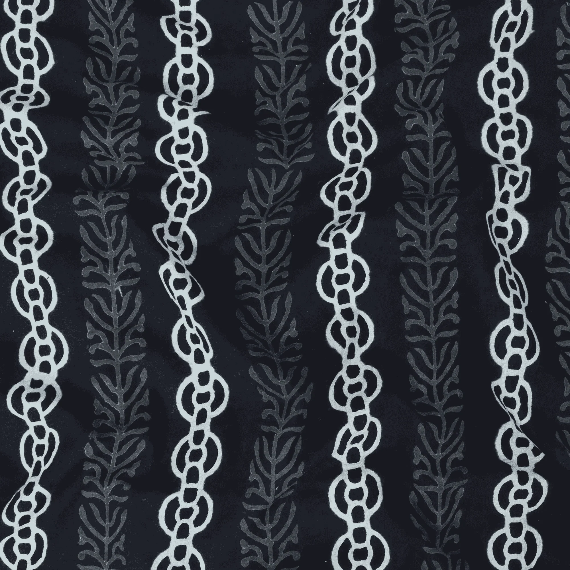 Indian Hand Block Print Pure Cotton Voile Fabric - Image 3