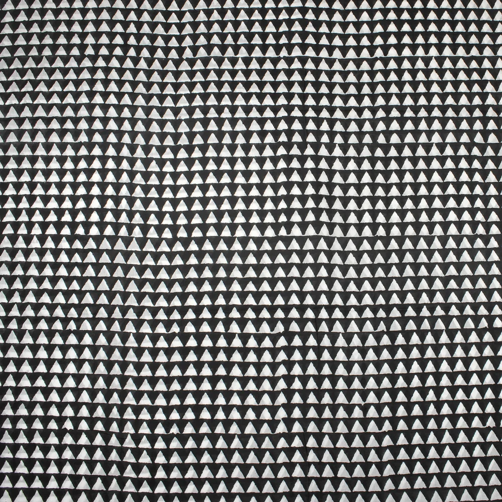 Geometrical Hand Block Print Fabric - Image 2