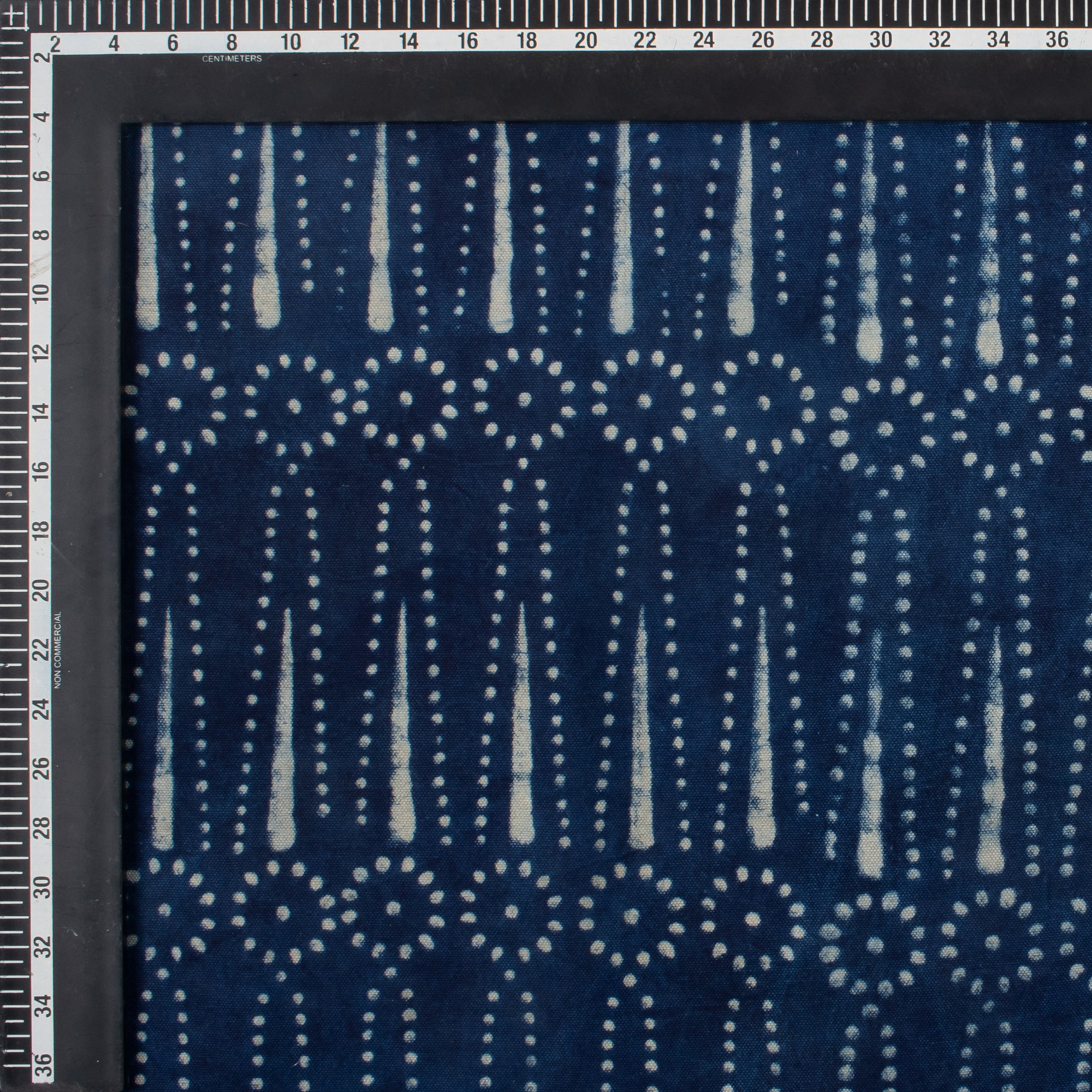 Indian Hand Block Leaf Printed Cotton Fabric By Yard - Image 5