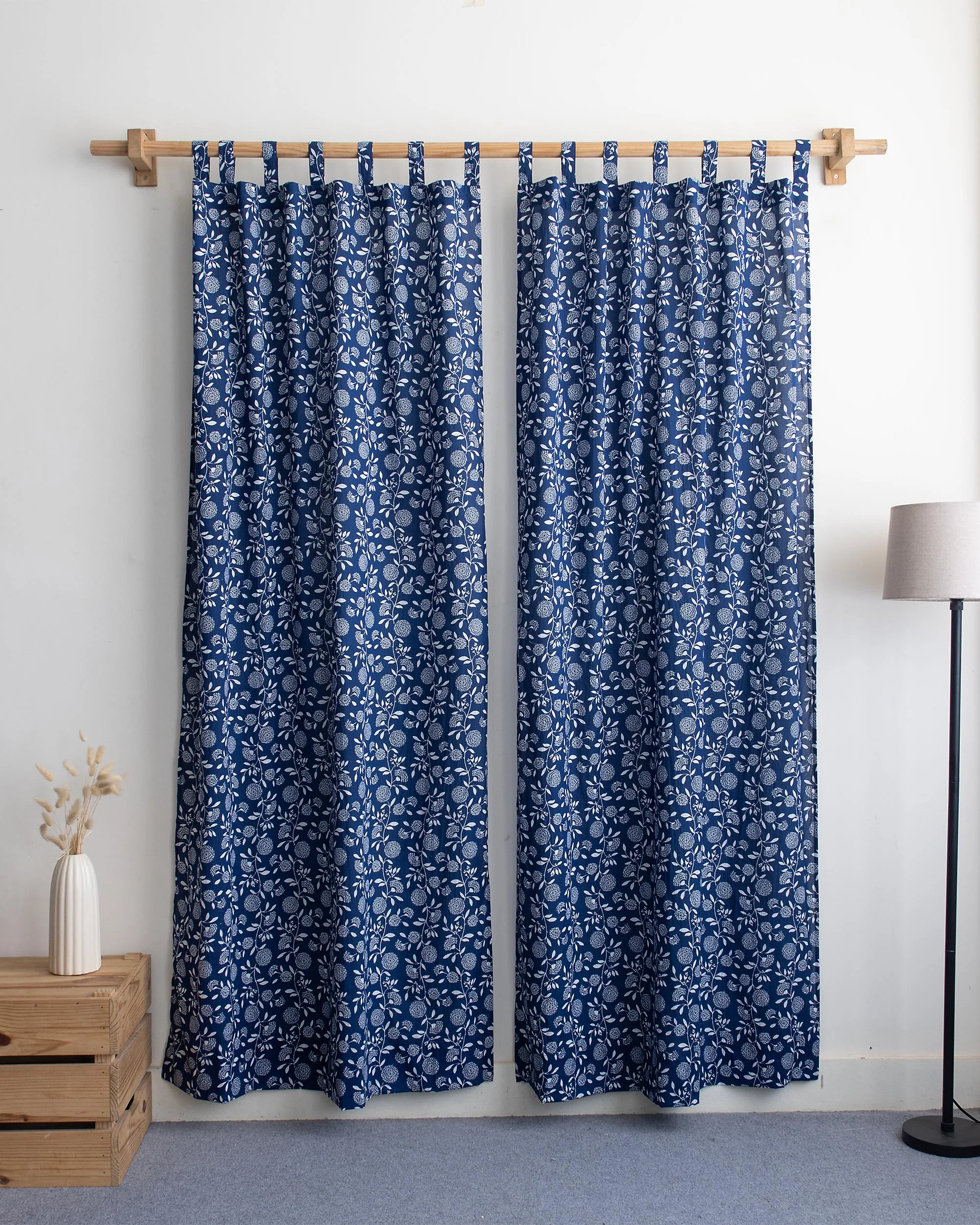 Block Printed Organic Cotton for Room Decor - Image 2
