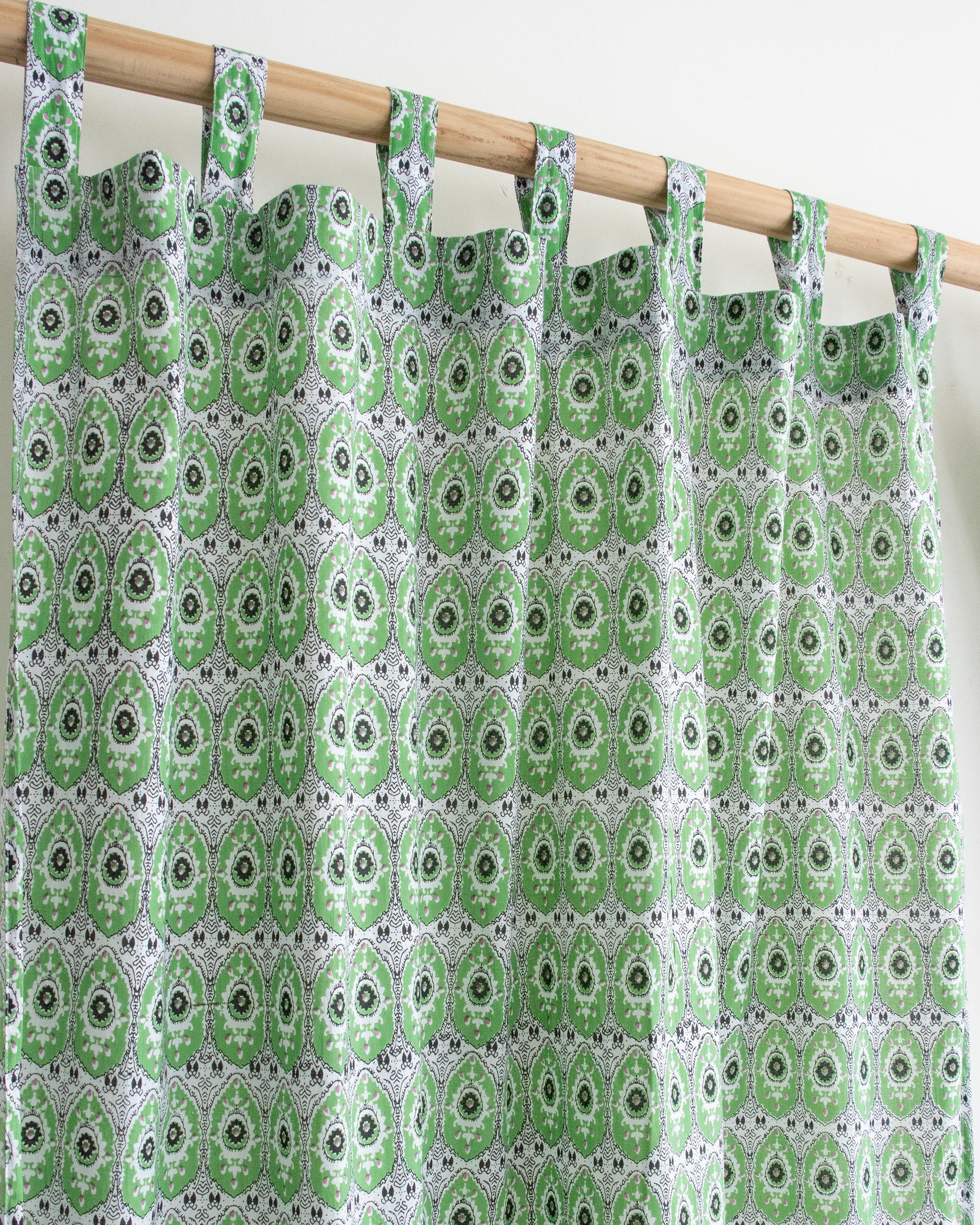 Premium Block Printed Pure Cotton Curtain