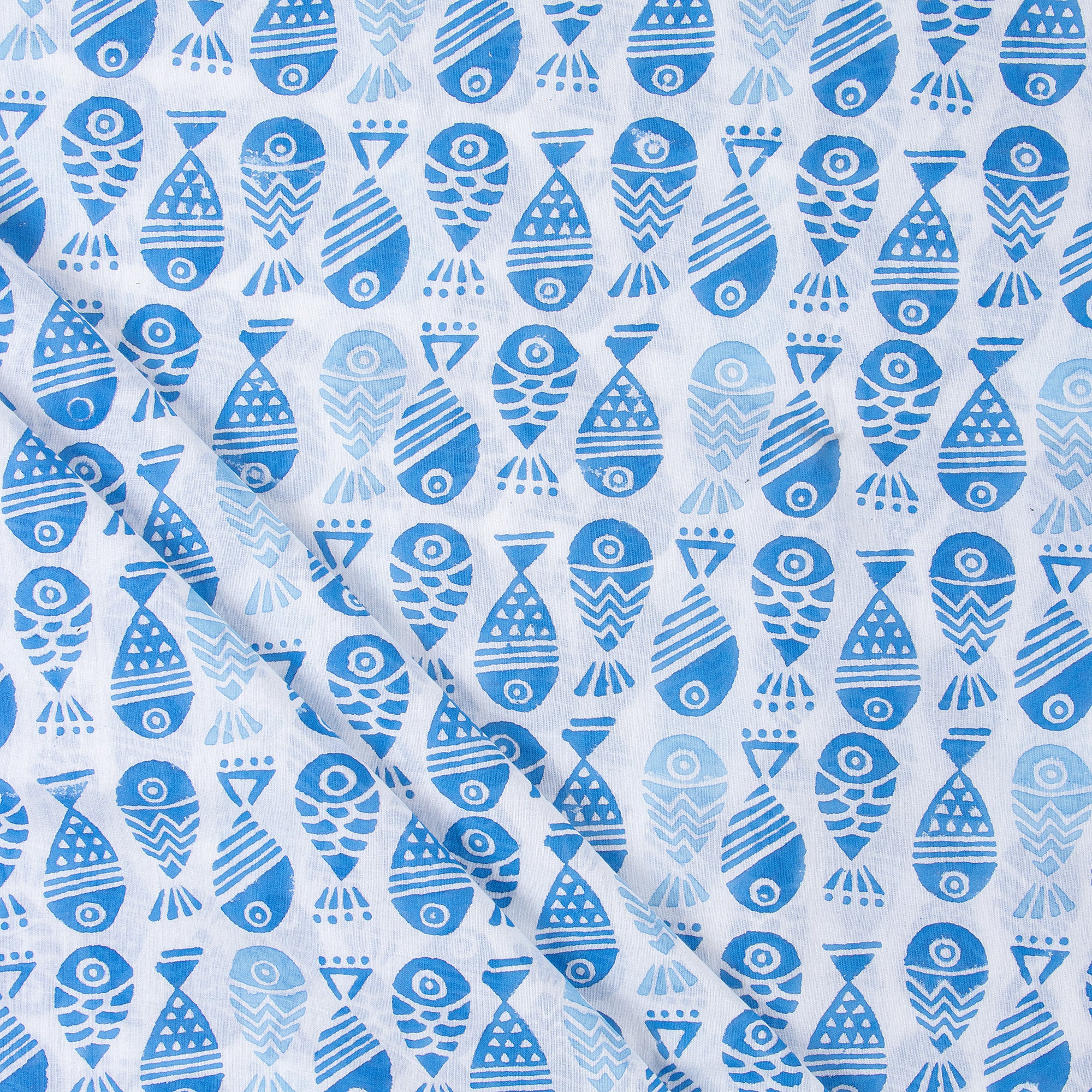Indian Hand Block Printed Fabric