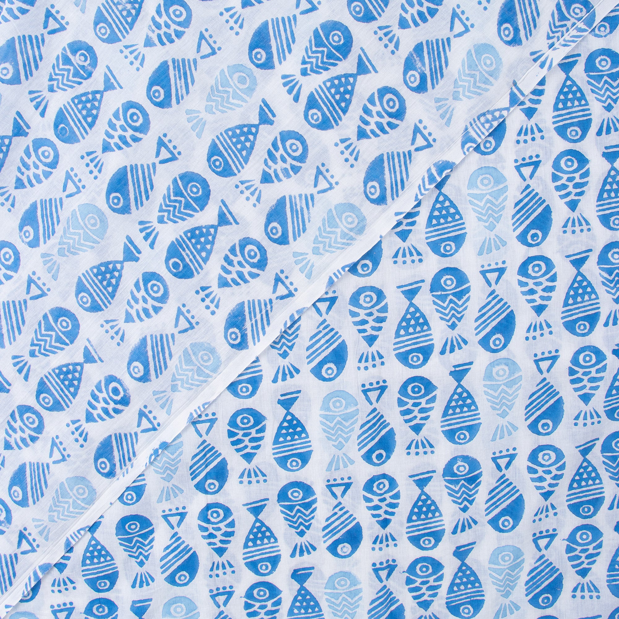 Indian Hand Block Printed Fabric - Image 5
