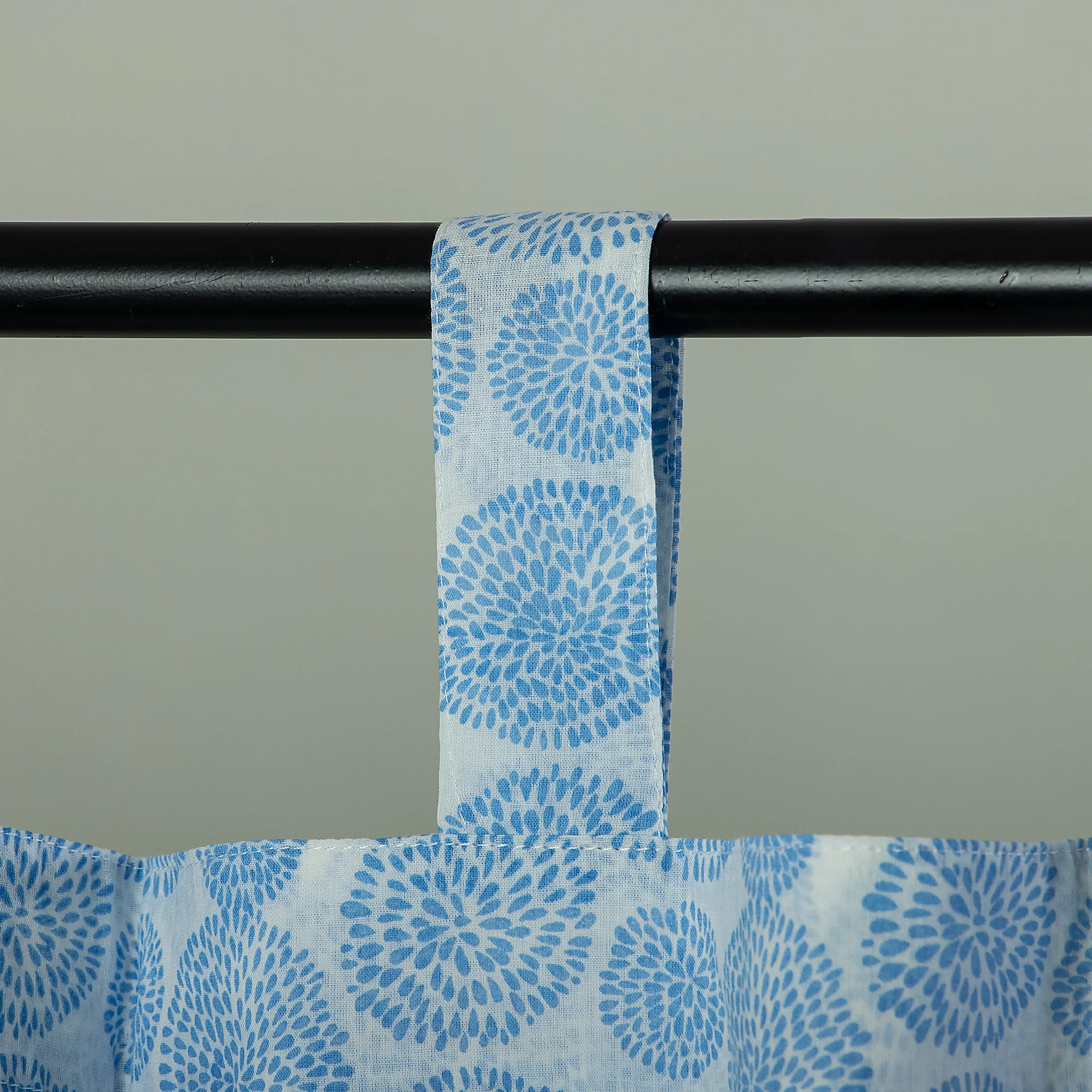 Floral Indian Handmade Cotton Curtains - Image 4