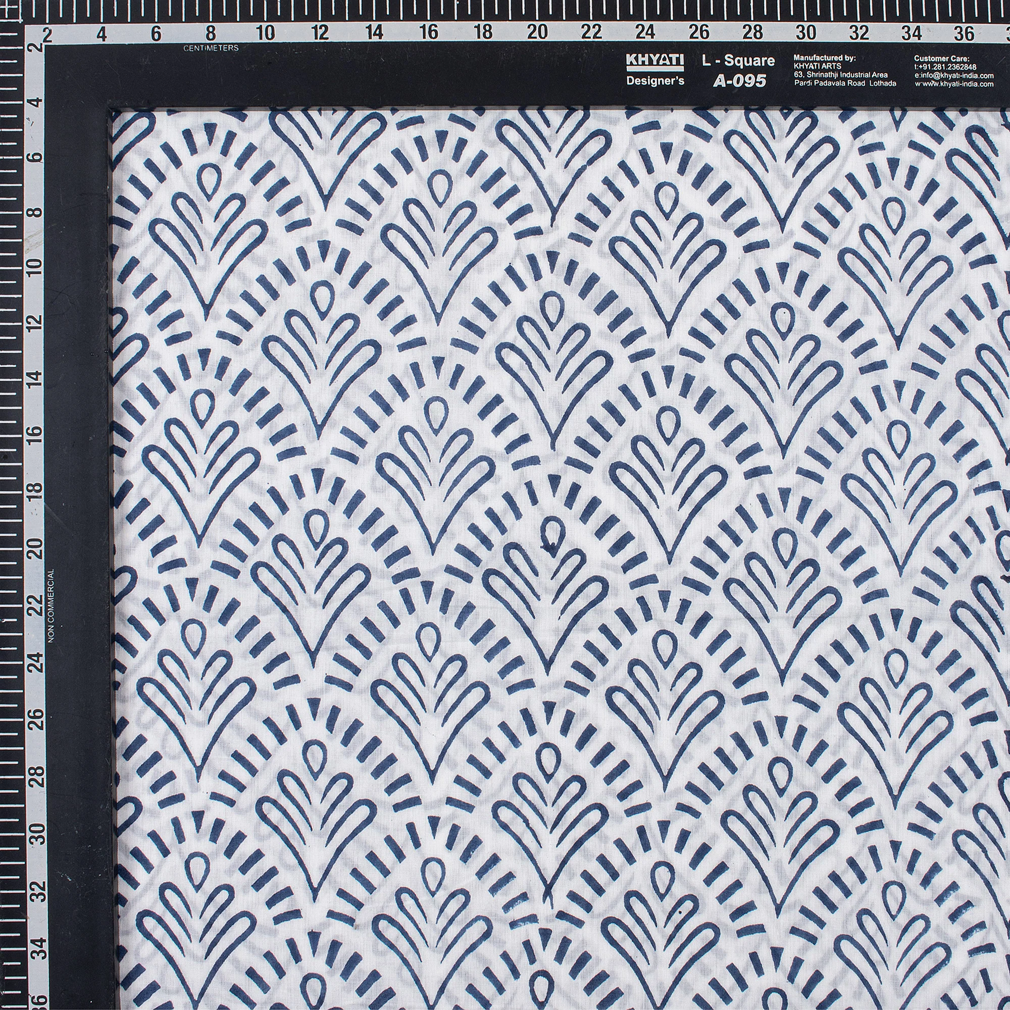 Hand Block Printed Fabric - Image 3