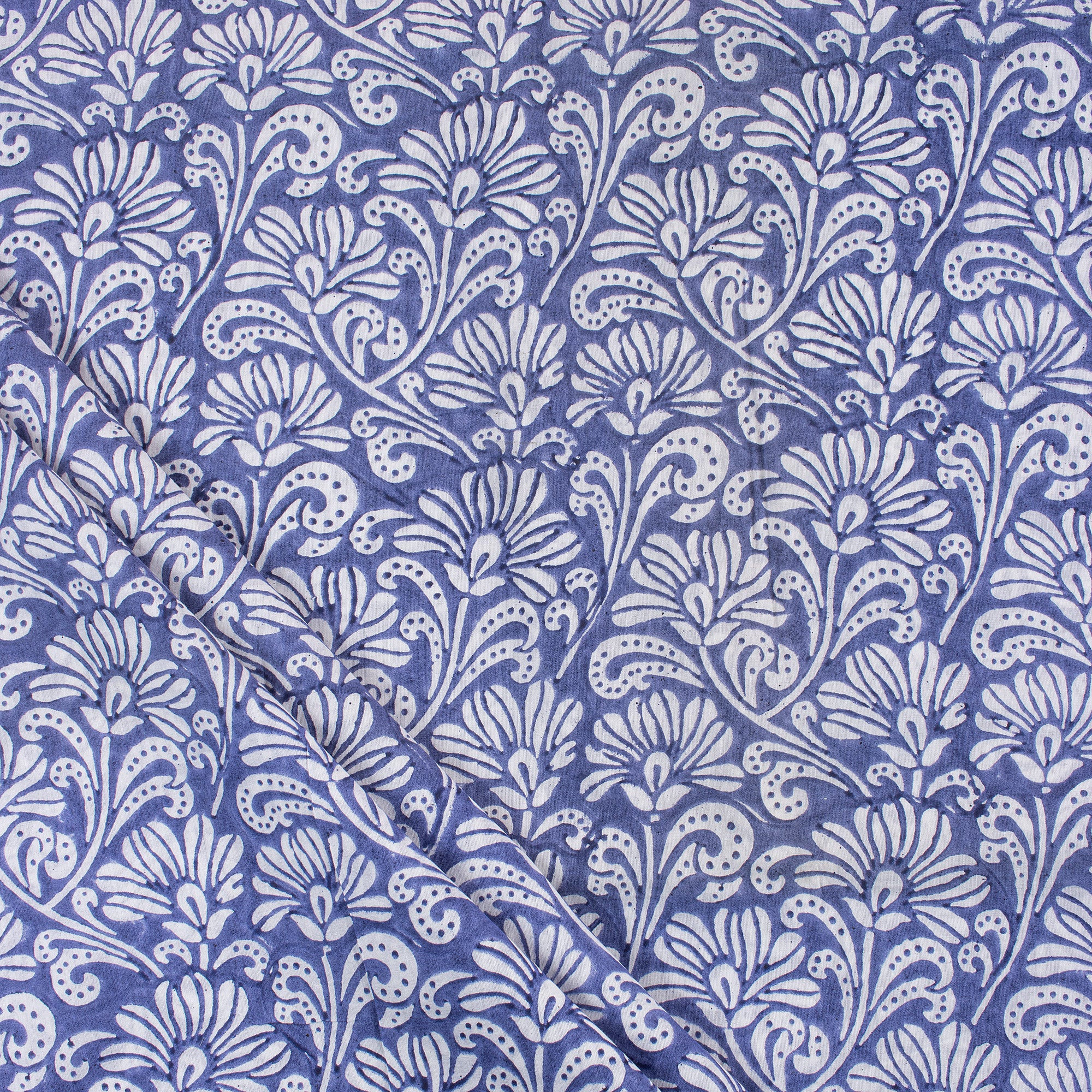 Light Weighted Floral Organic Cotton Fabric for Dress