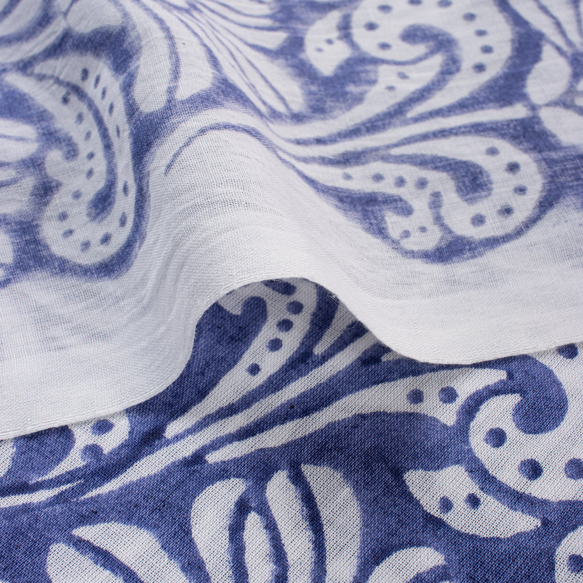 Light Weighted Floral Organic Cotton Fabric for Dress - Image 4