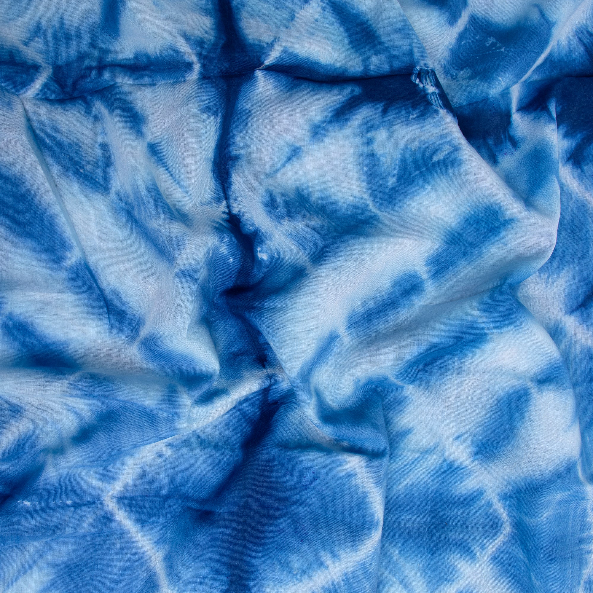 Tie Dye Indian Pure Cotton Textile Fabric Cloth - Image 2