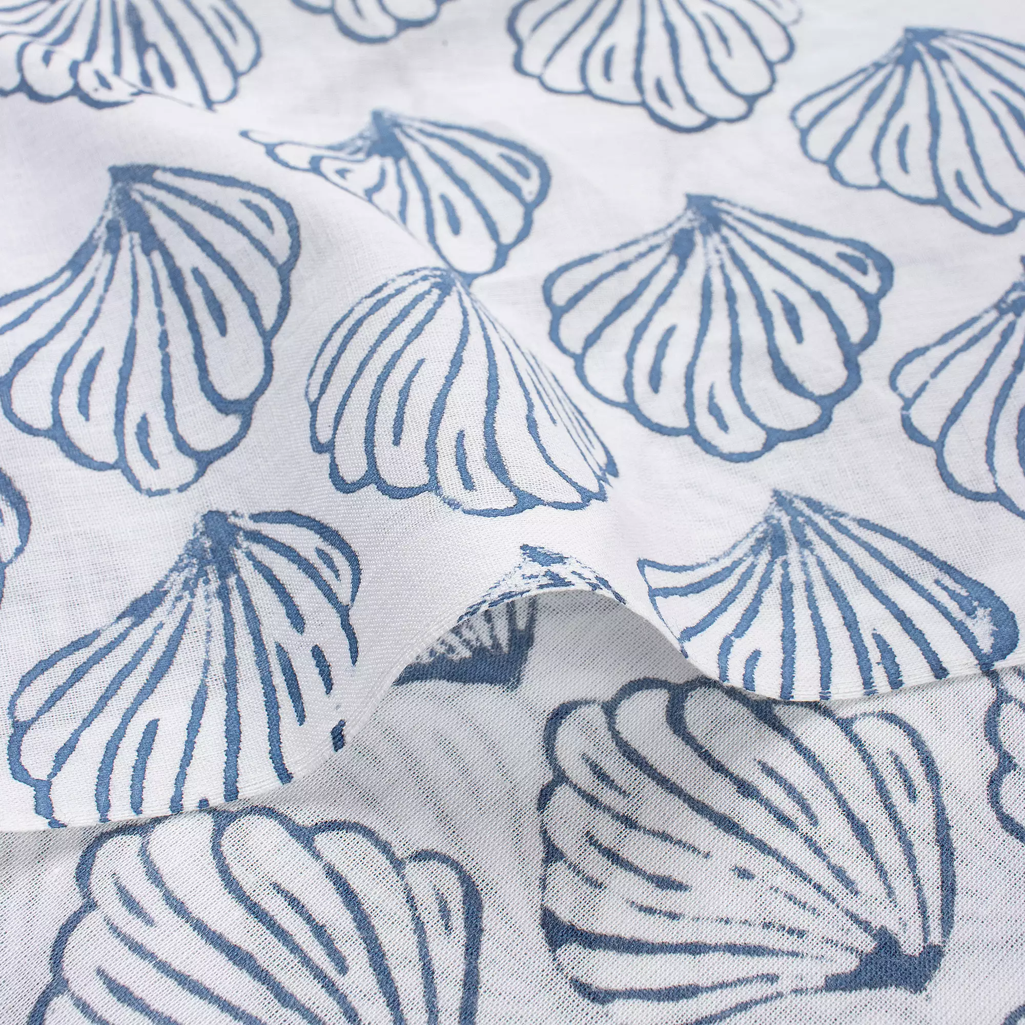 Hand Block Printed Cotton Fabric - Image 2