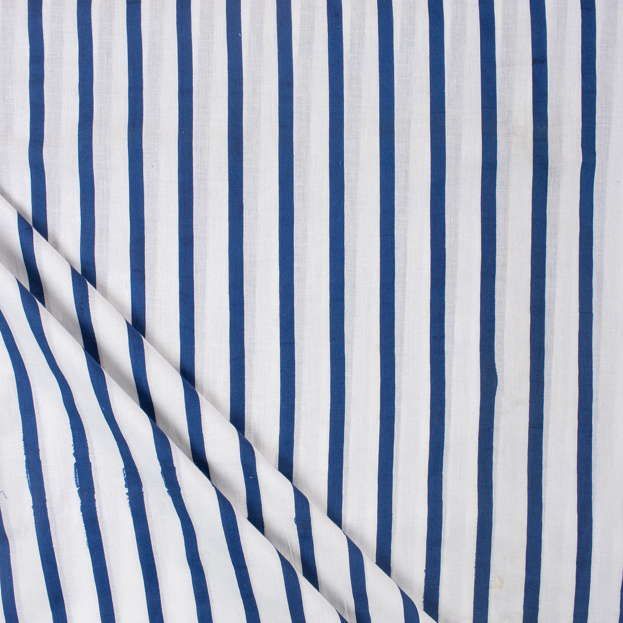 Striped Pure Cotton Indian Fabric