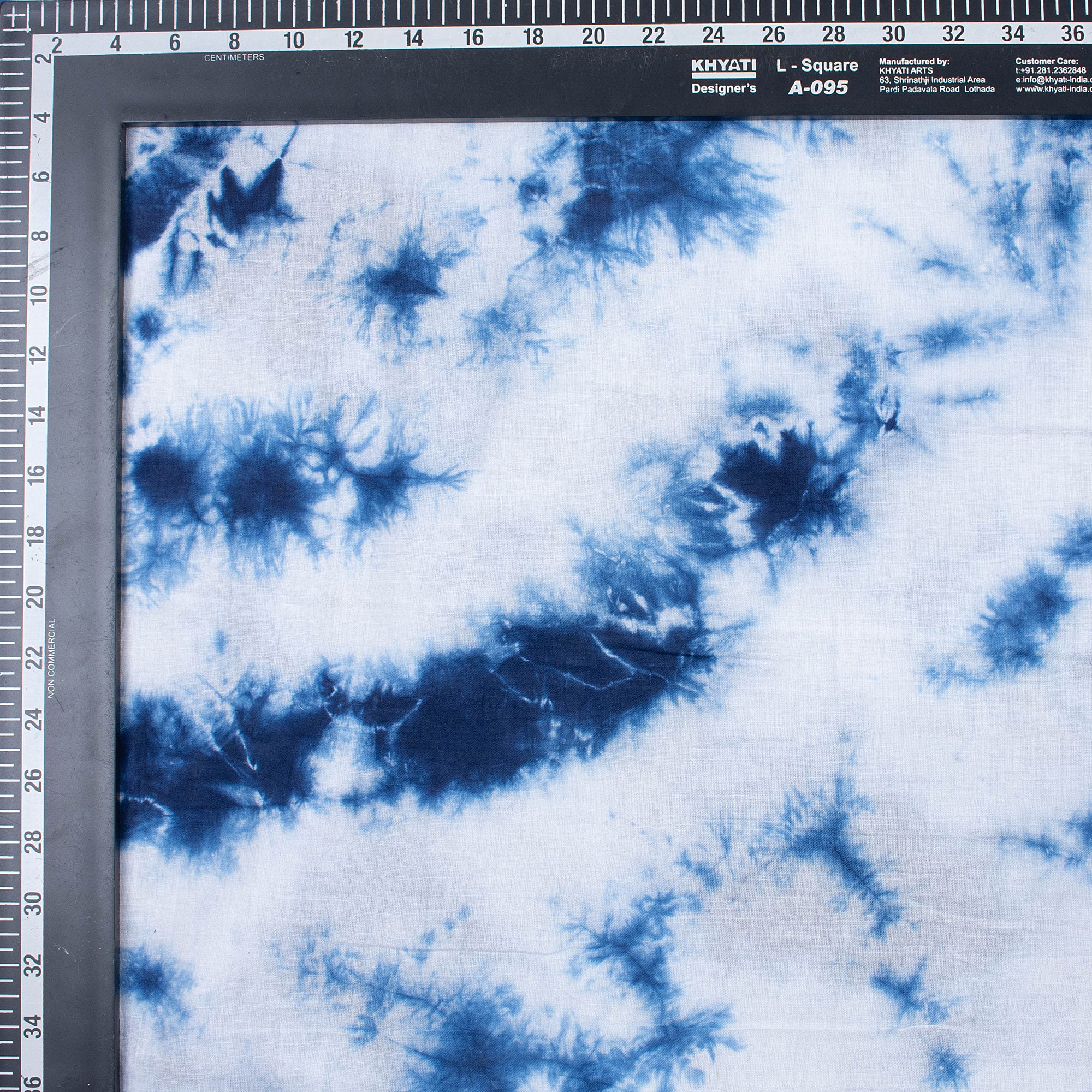 Tie Dye Lightweight Cotton Fabric - Image 2