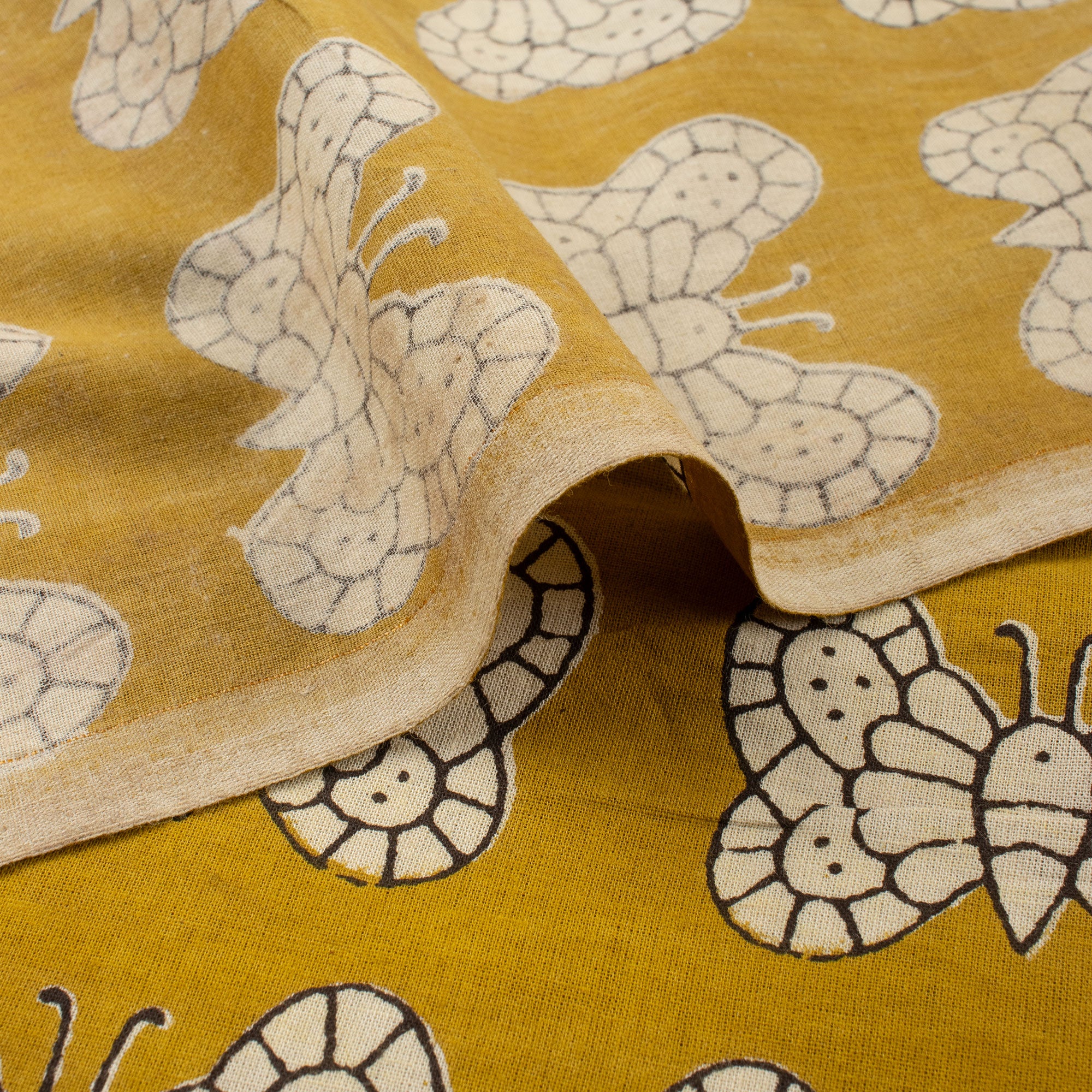 Bagru Hand Block Print Fabric - Image 5