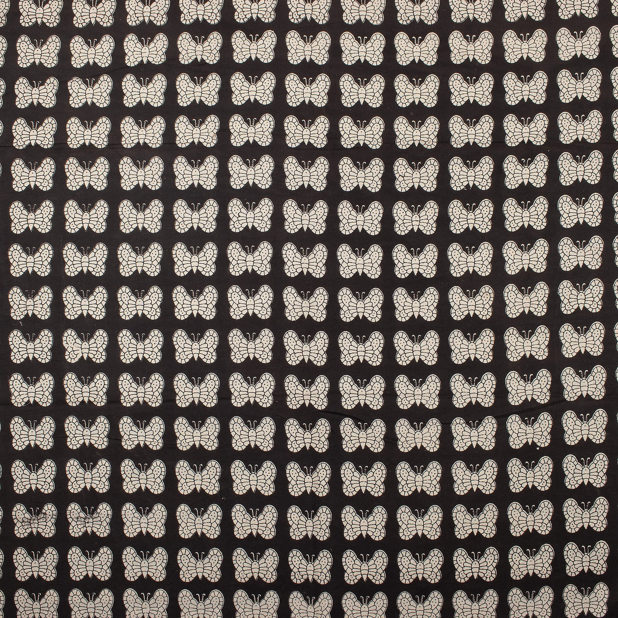 Cotton Bagru Hand Block Printed Fabric - Image 5