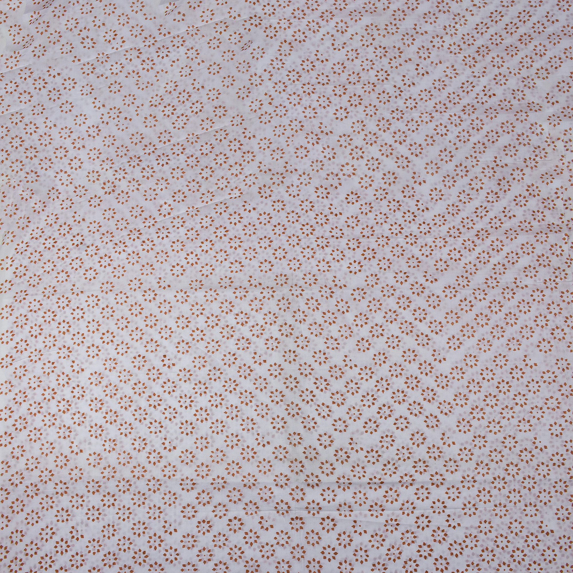 Traditional Booty Indian Block Printed Women's Clothing Fabric - Image 3