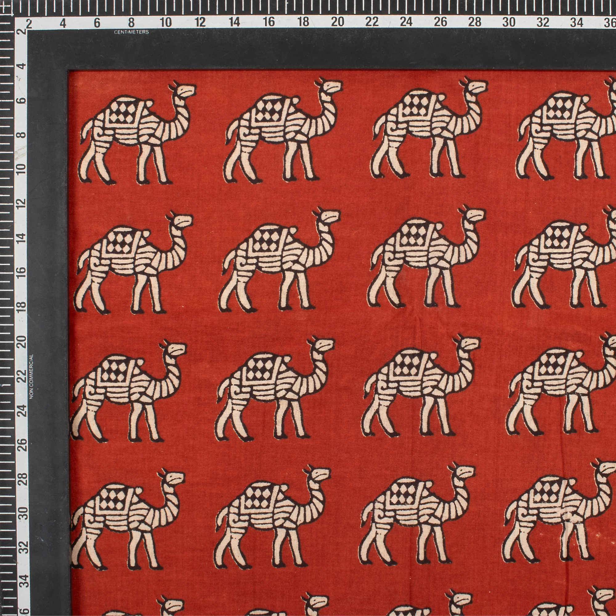 Hand Block Bagru Print Fabric - Image 2