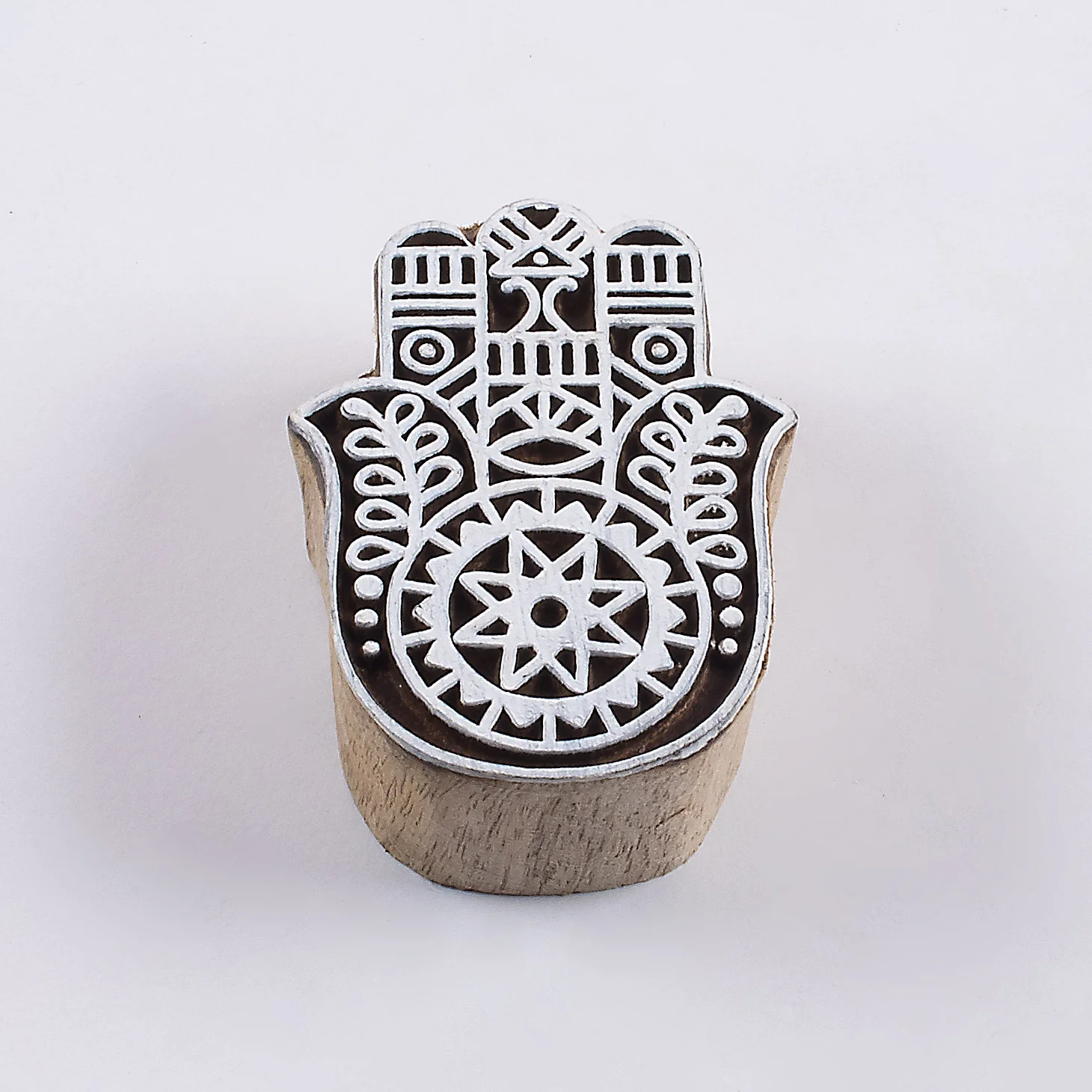 Indian Hand Block Wooden Printing DIY Kit - Image 4