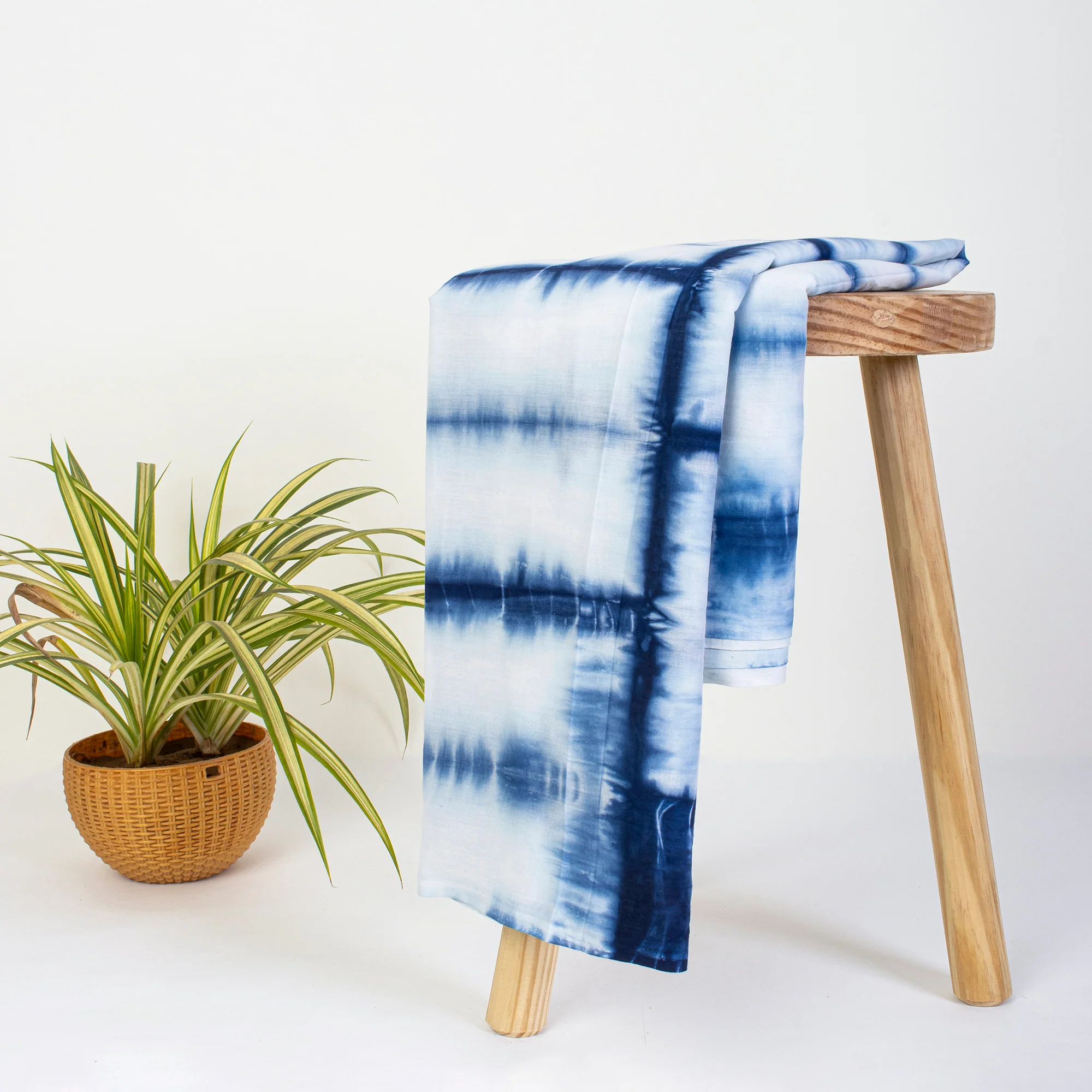 Tie Dyed Indian Handmade Cotton Textile Fabric - Image 3