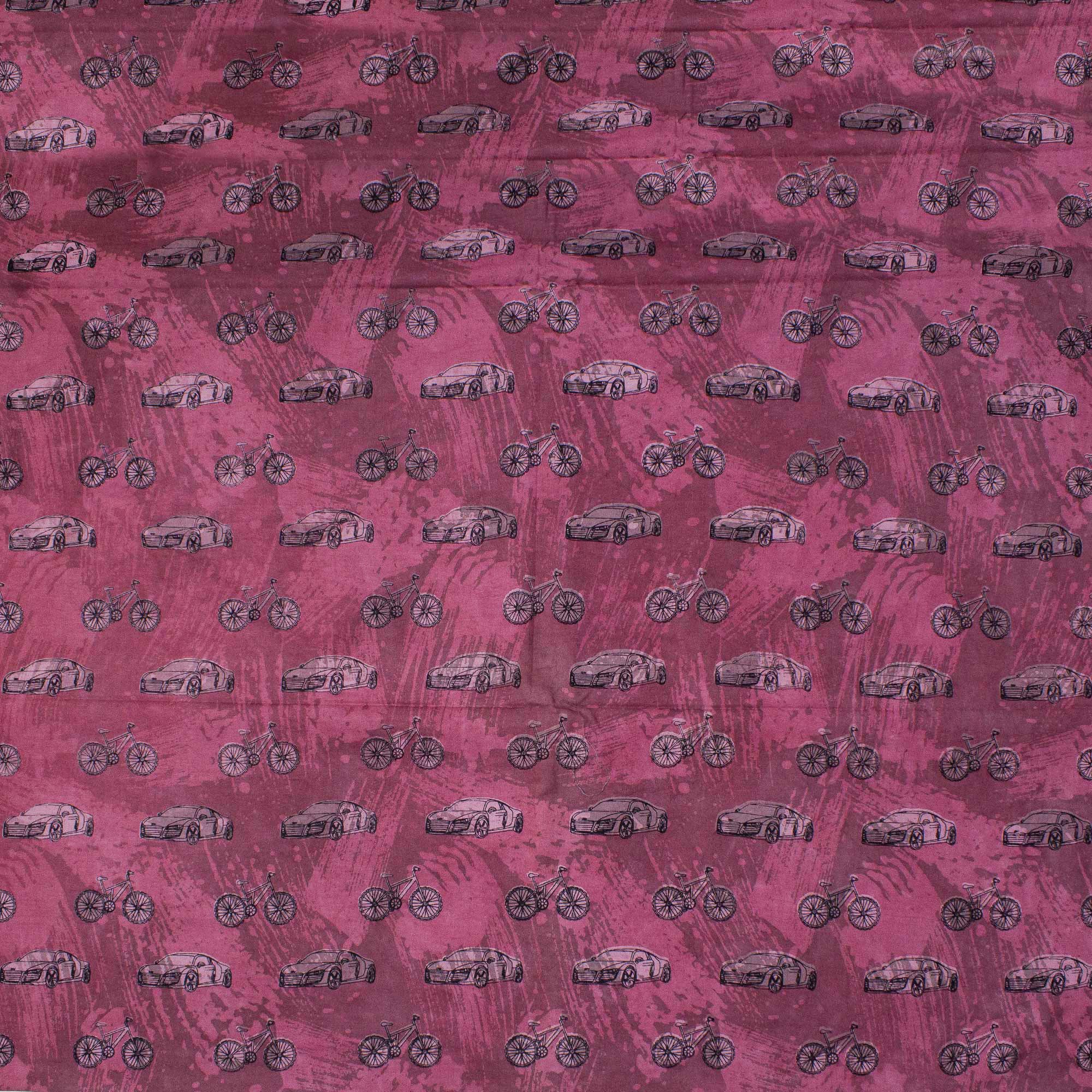 Hand Block Print Dabu Cotton Fabric - Image 2