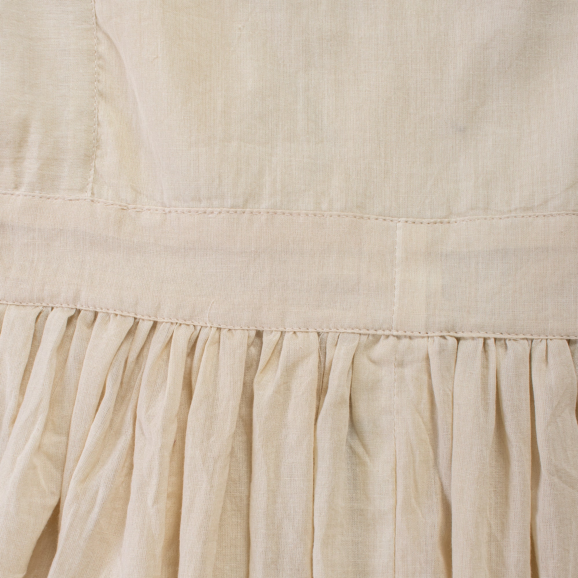 Indian Handmade Solid Color Women's Cooking Apron Dress - Image 5