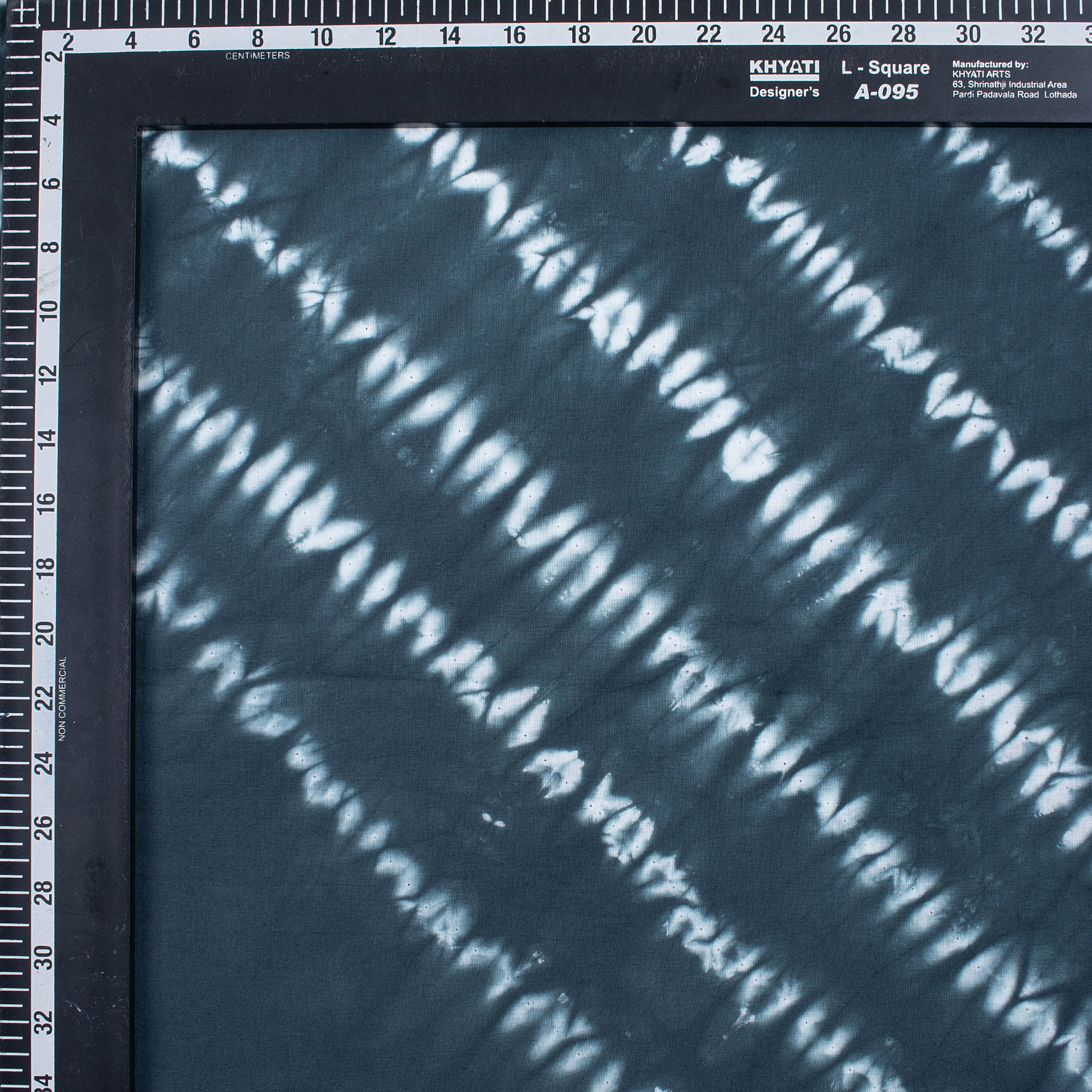 Eco Friendly Handmade Tie Dye Shibori Fabric - Image 3