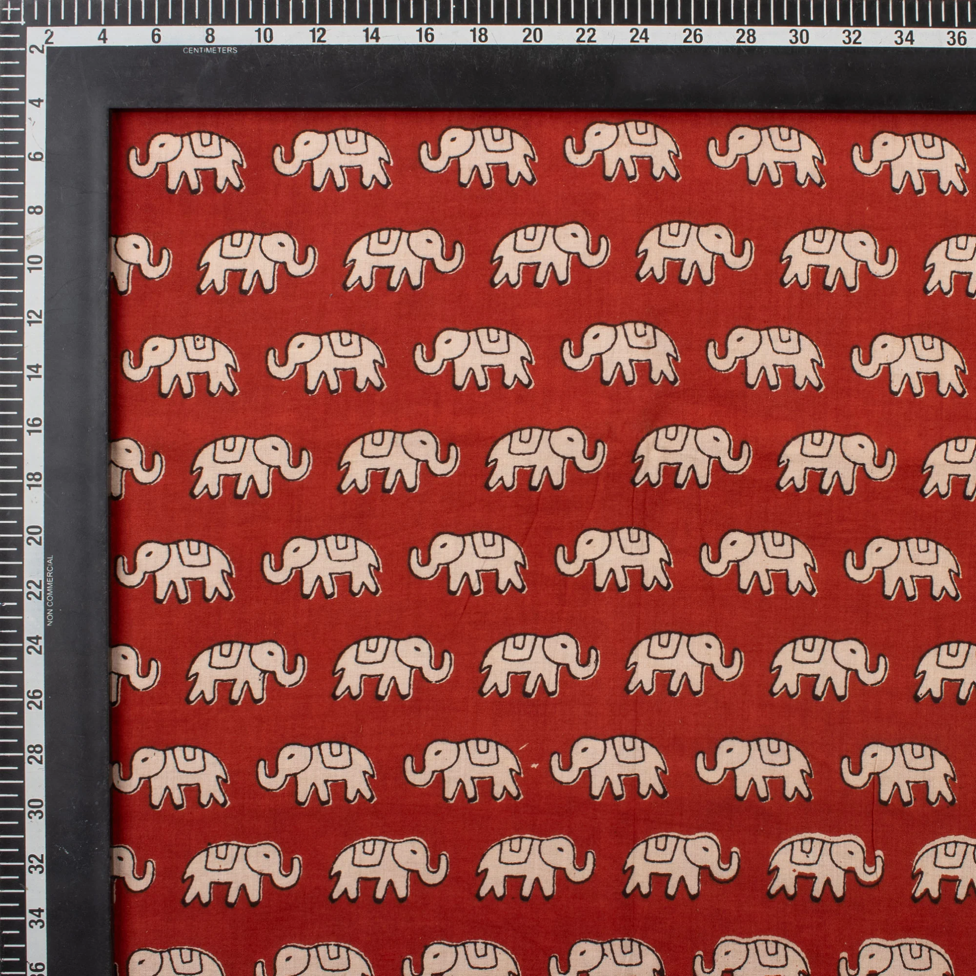 Bagru Hand Block Printed Cotton Fabric - Image 3