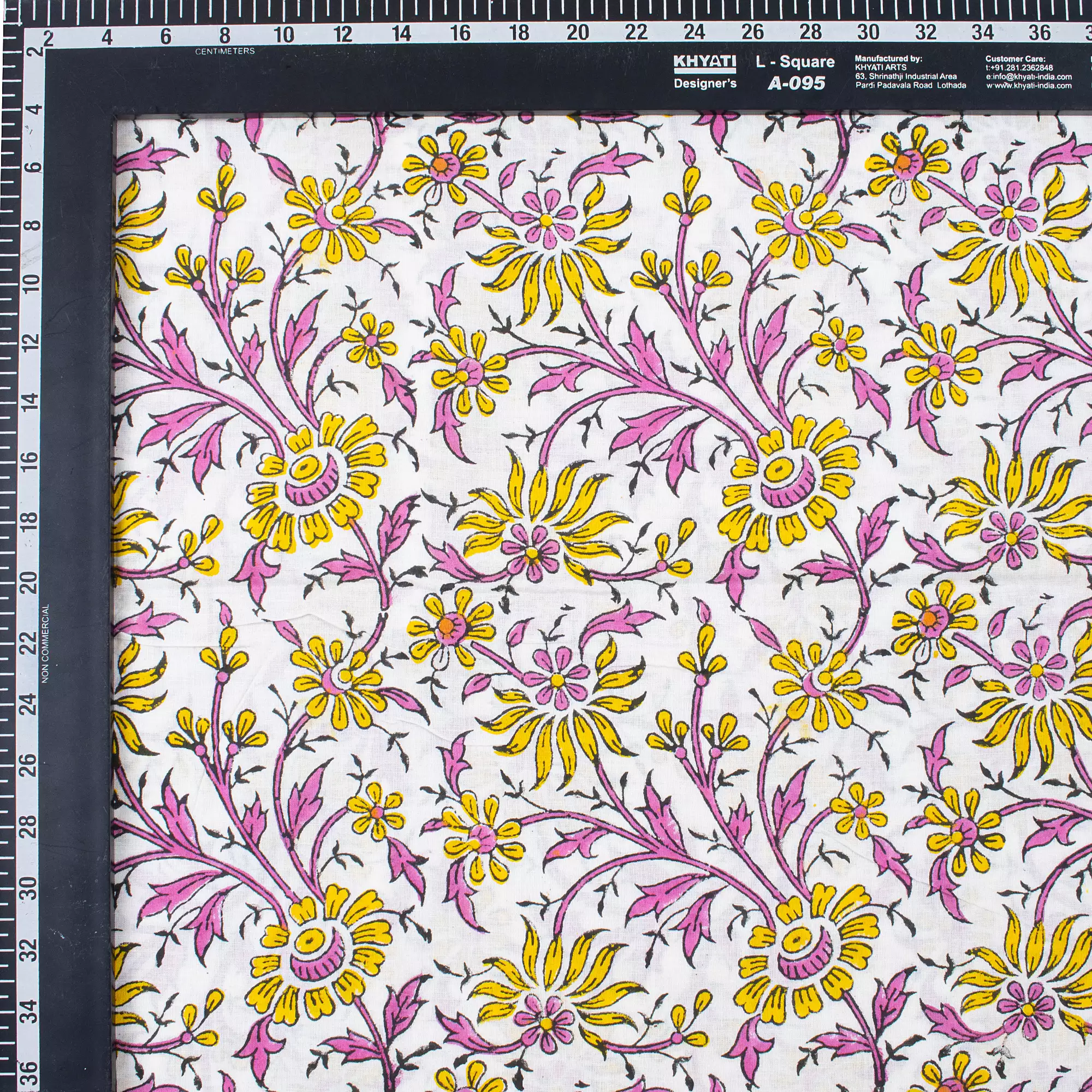 Exclusive Hand Block Printed Fabric - Image 2
