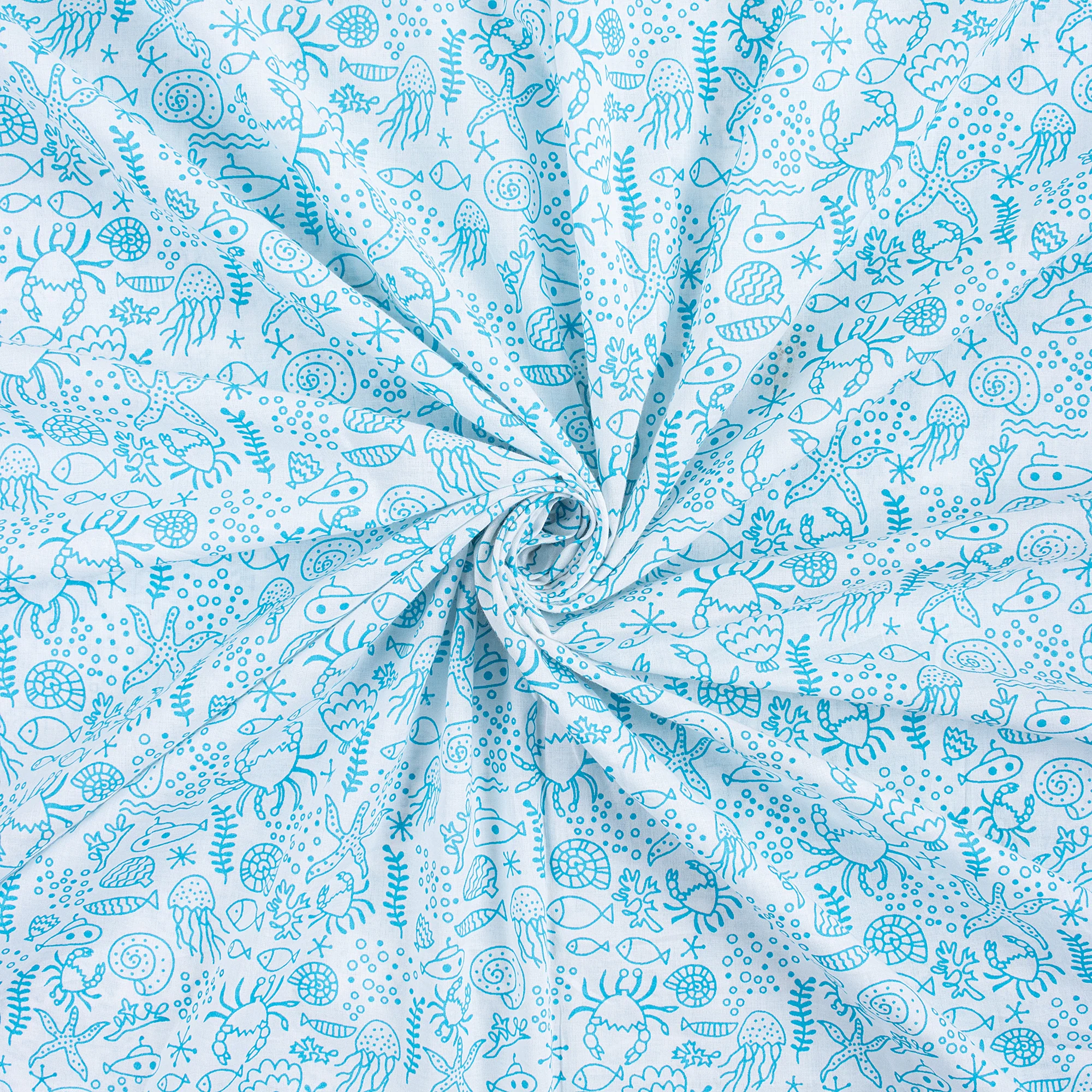 Hand Block Print Fabric for Dress Material - Image 2