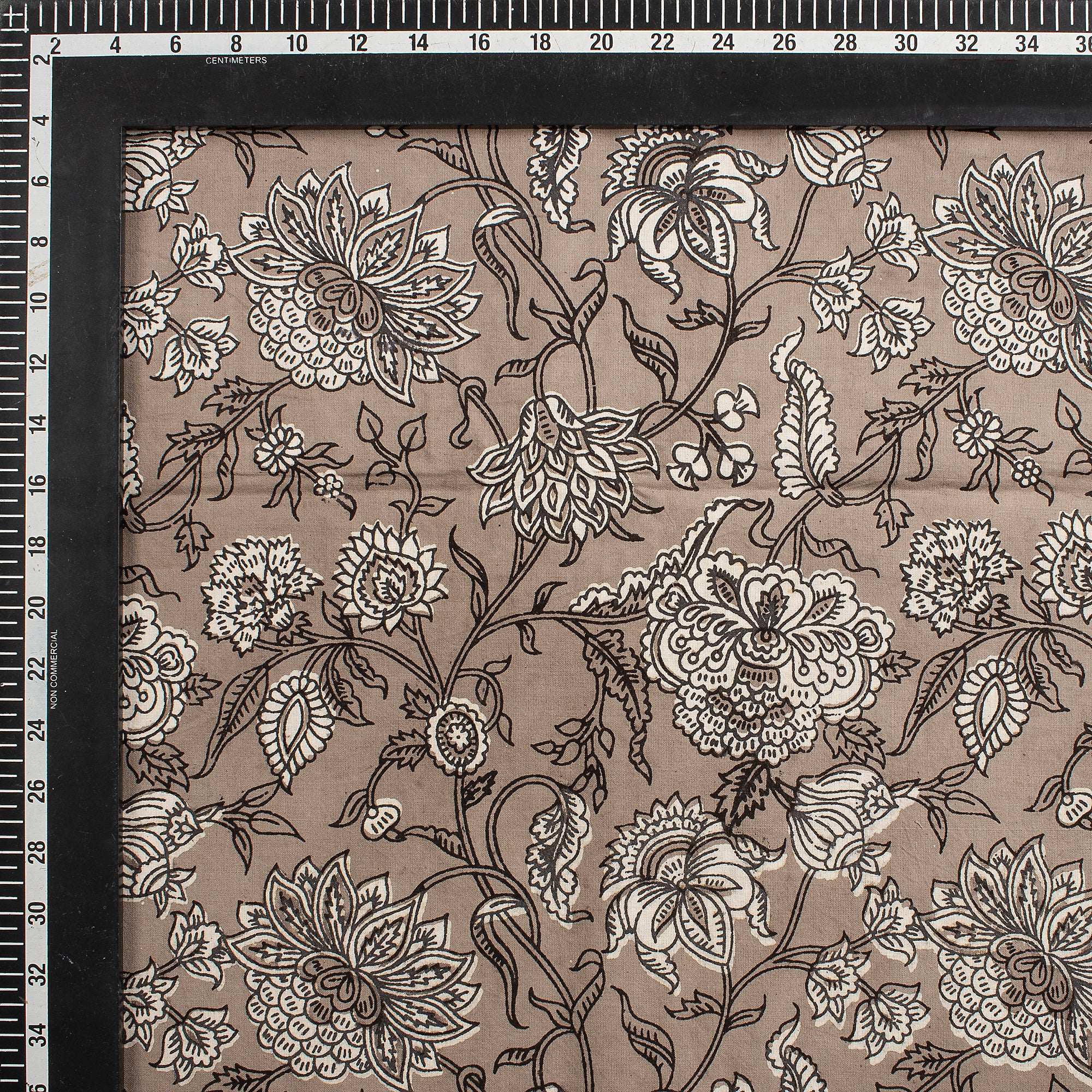 Floral Hand Block Printed Cotton Textile Kashish Fabric - Image 3