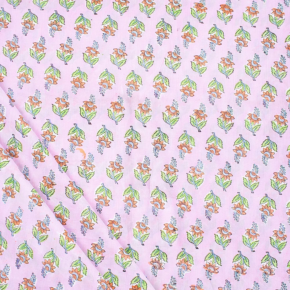 Light weighted Buti Handmade Pure Cotton Running Fabric Cloth