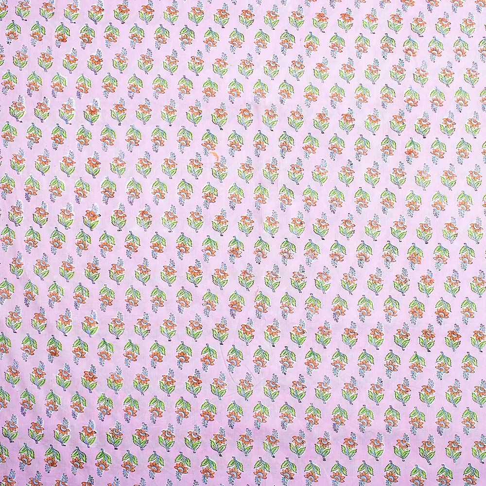 Light weighted Buti Handmade Pure Cotton Running Fabric Cloth - Image 2