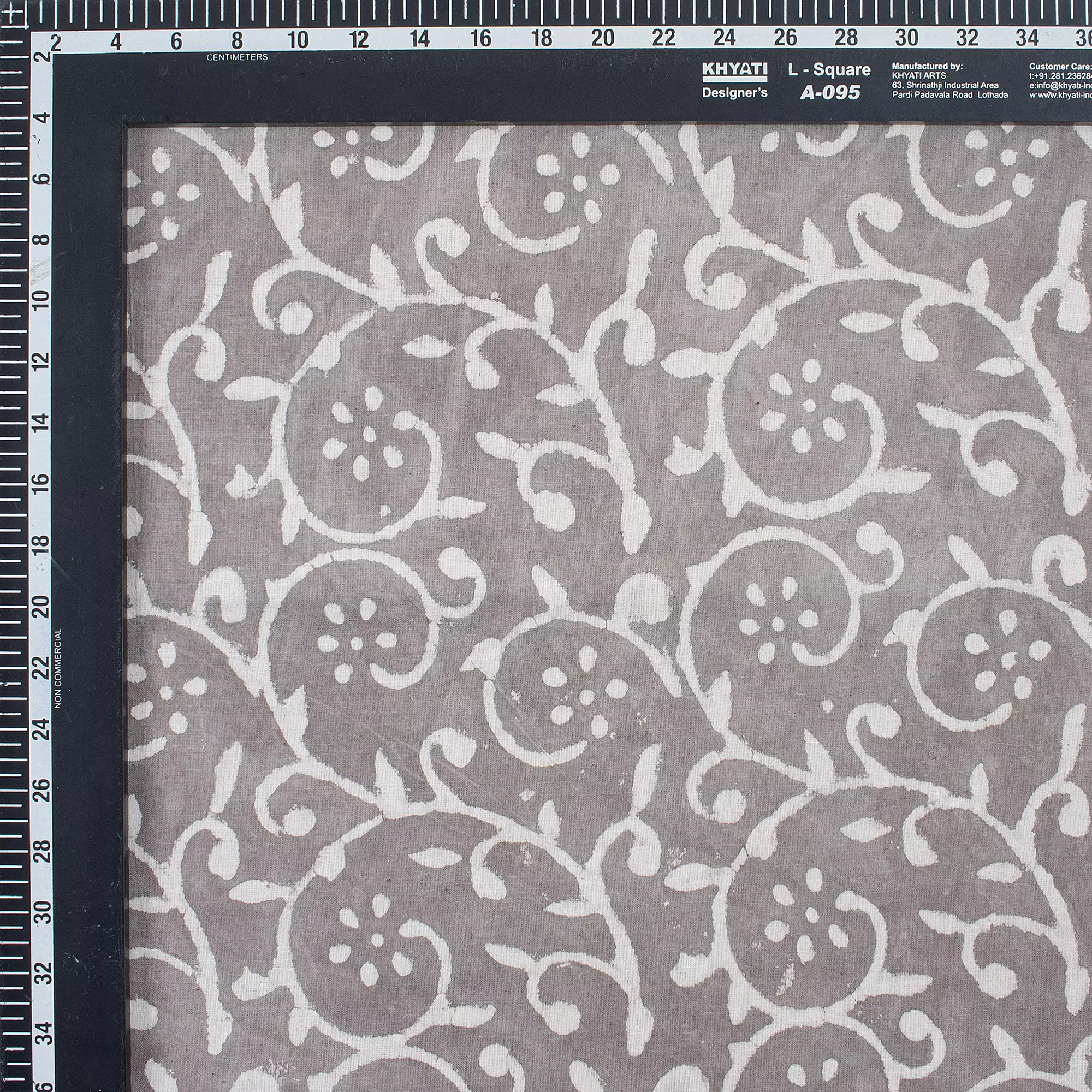 Floral Printed Kashish Cotton Fabric - Image 3