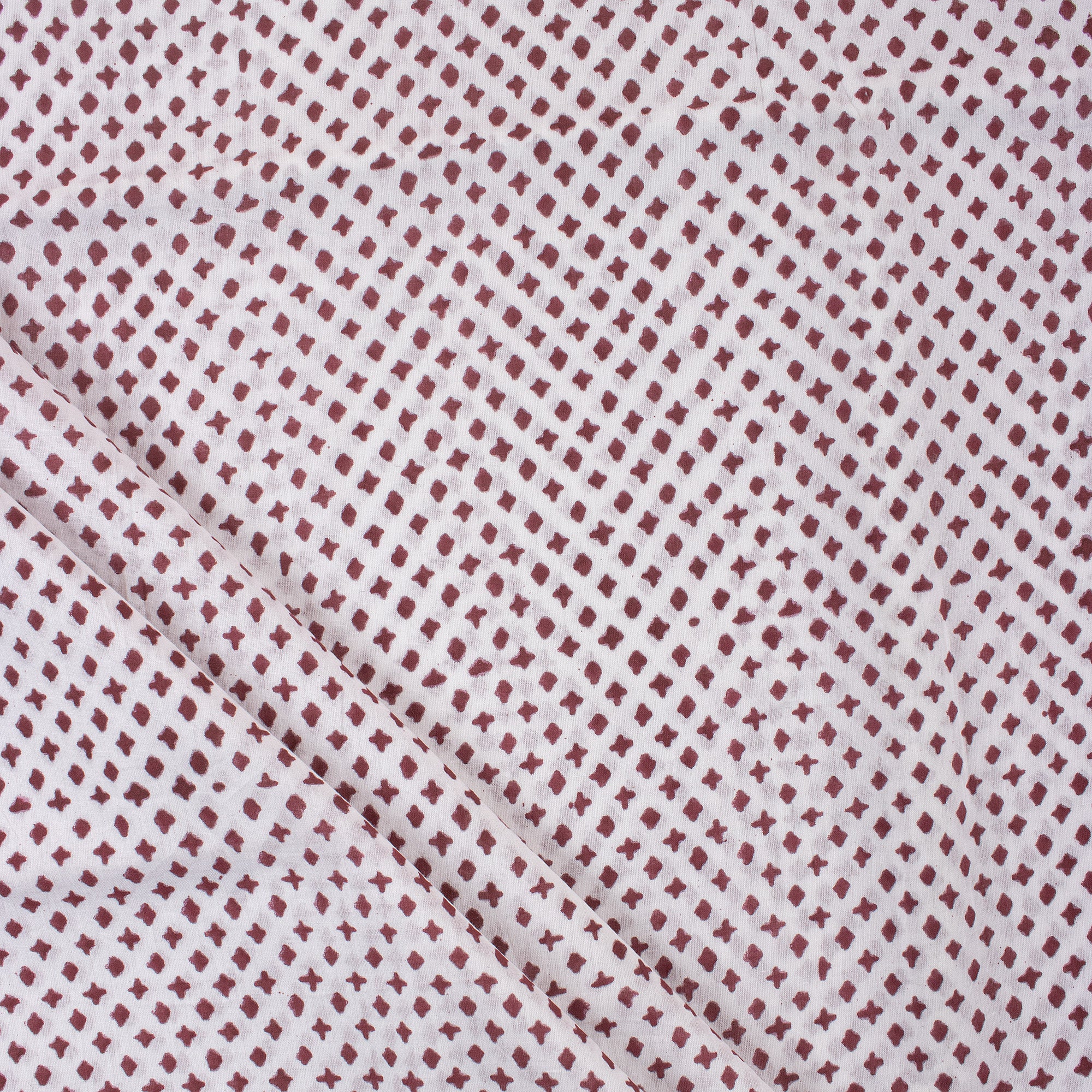 Hand Block Printed Fabric by the Yard