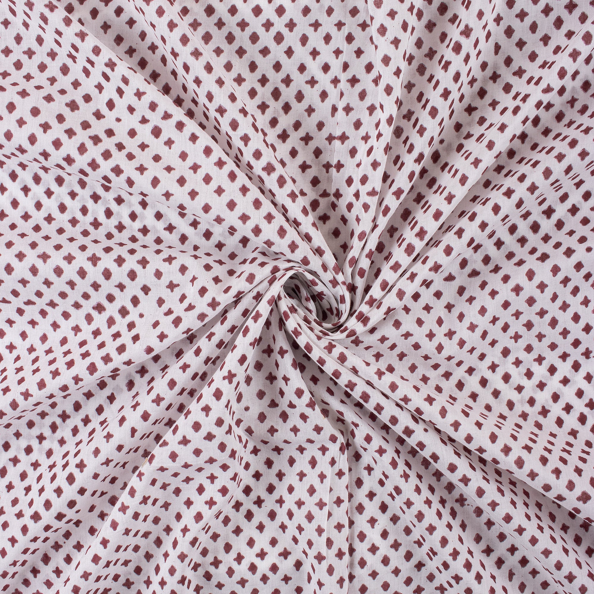 Hand Block Printed Fabric by the Yard - Image 2