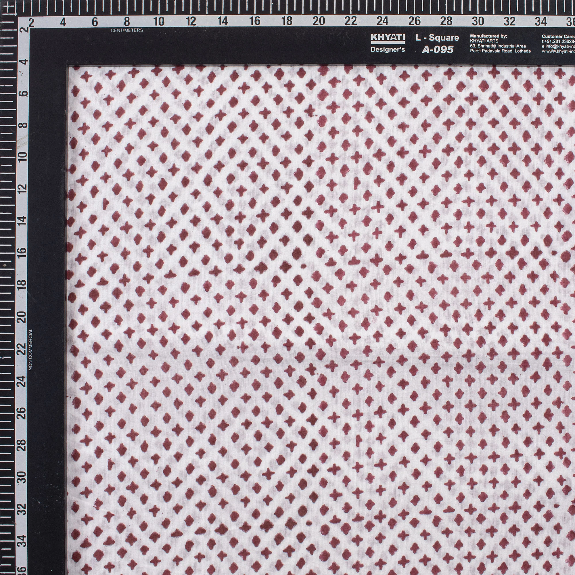Hand Block Printed Fabric by the Yard - Image 5