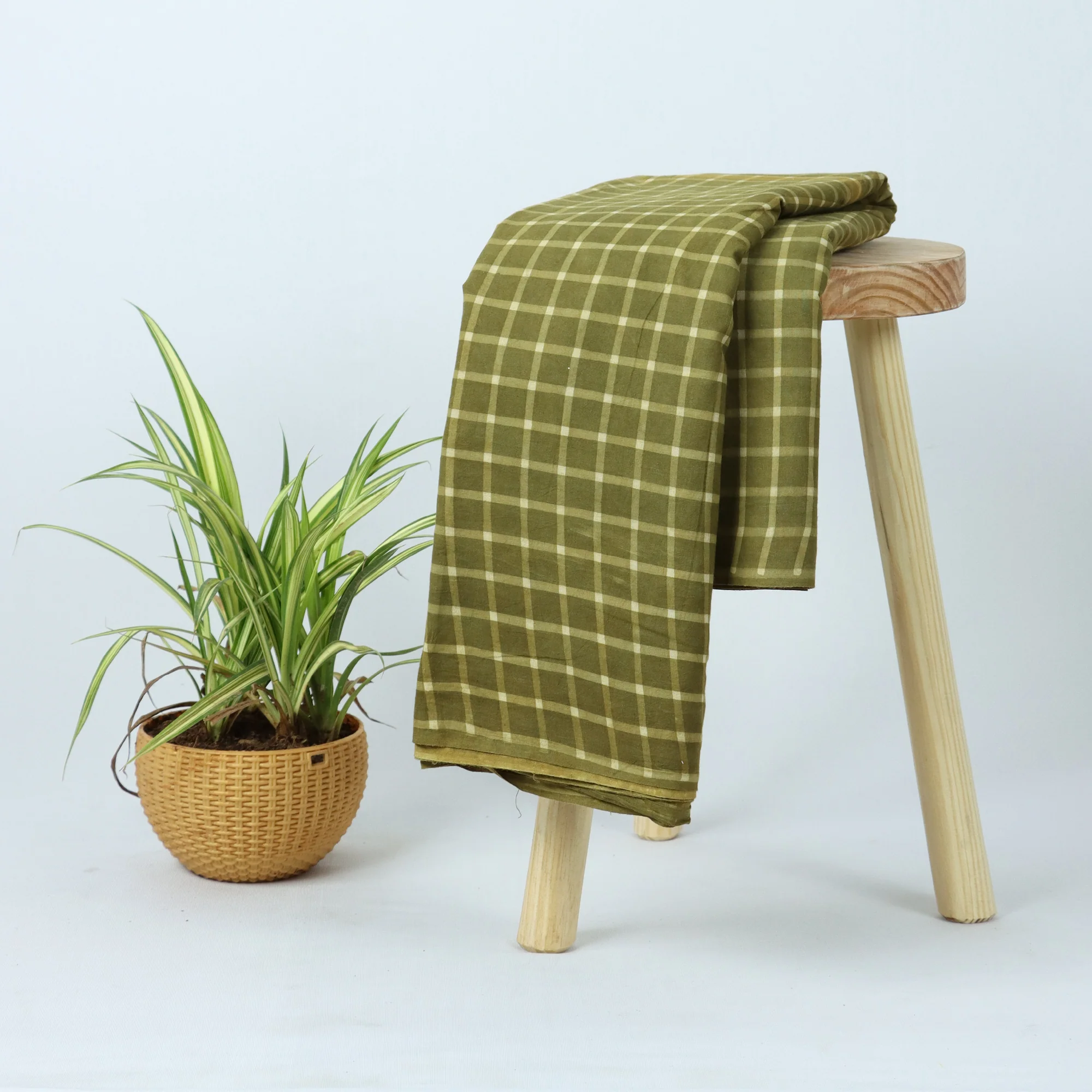 Dabu Hand Block Printed Cotton Fabric