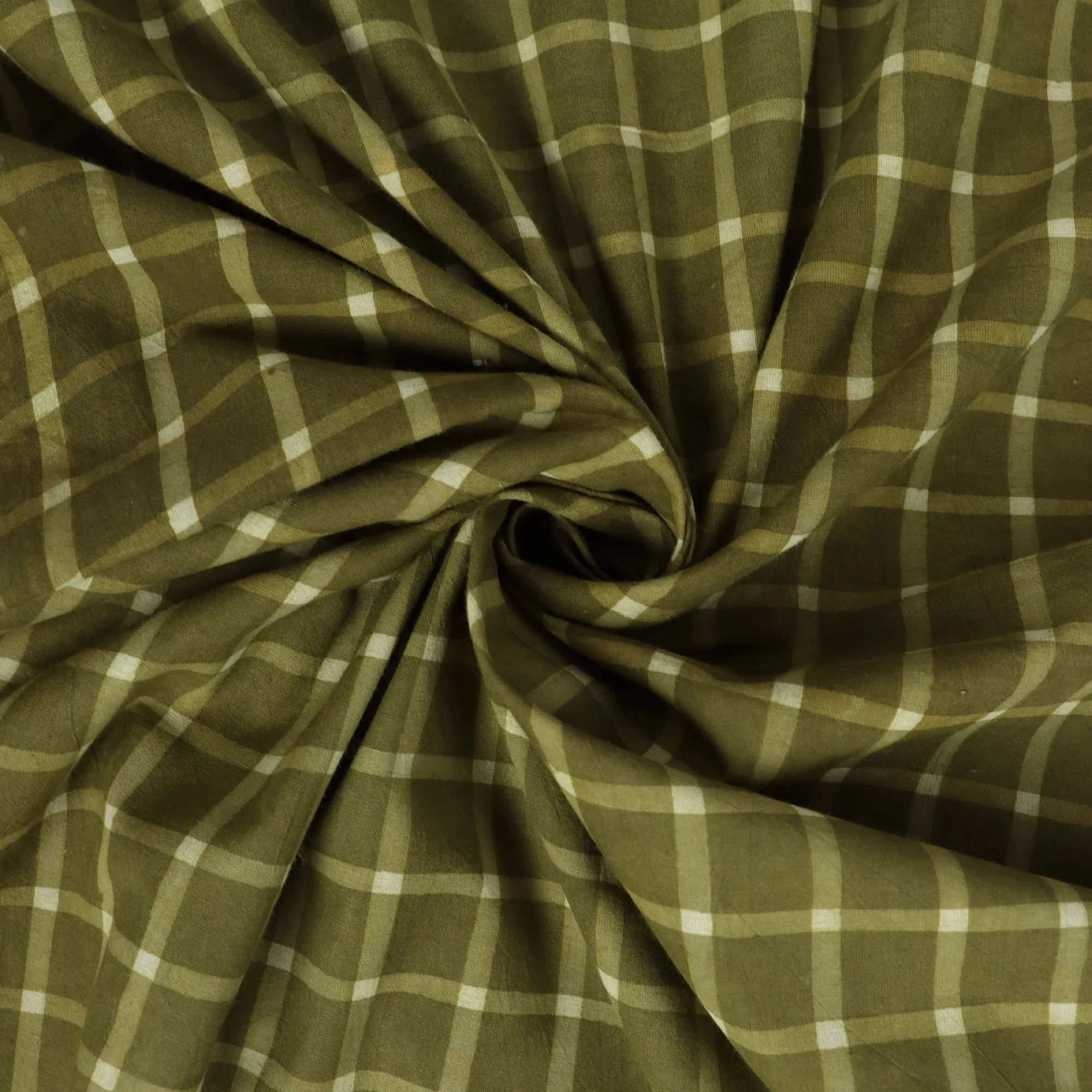 Dabu Hand Block Printed Cotton Fabric - Image 4