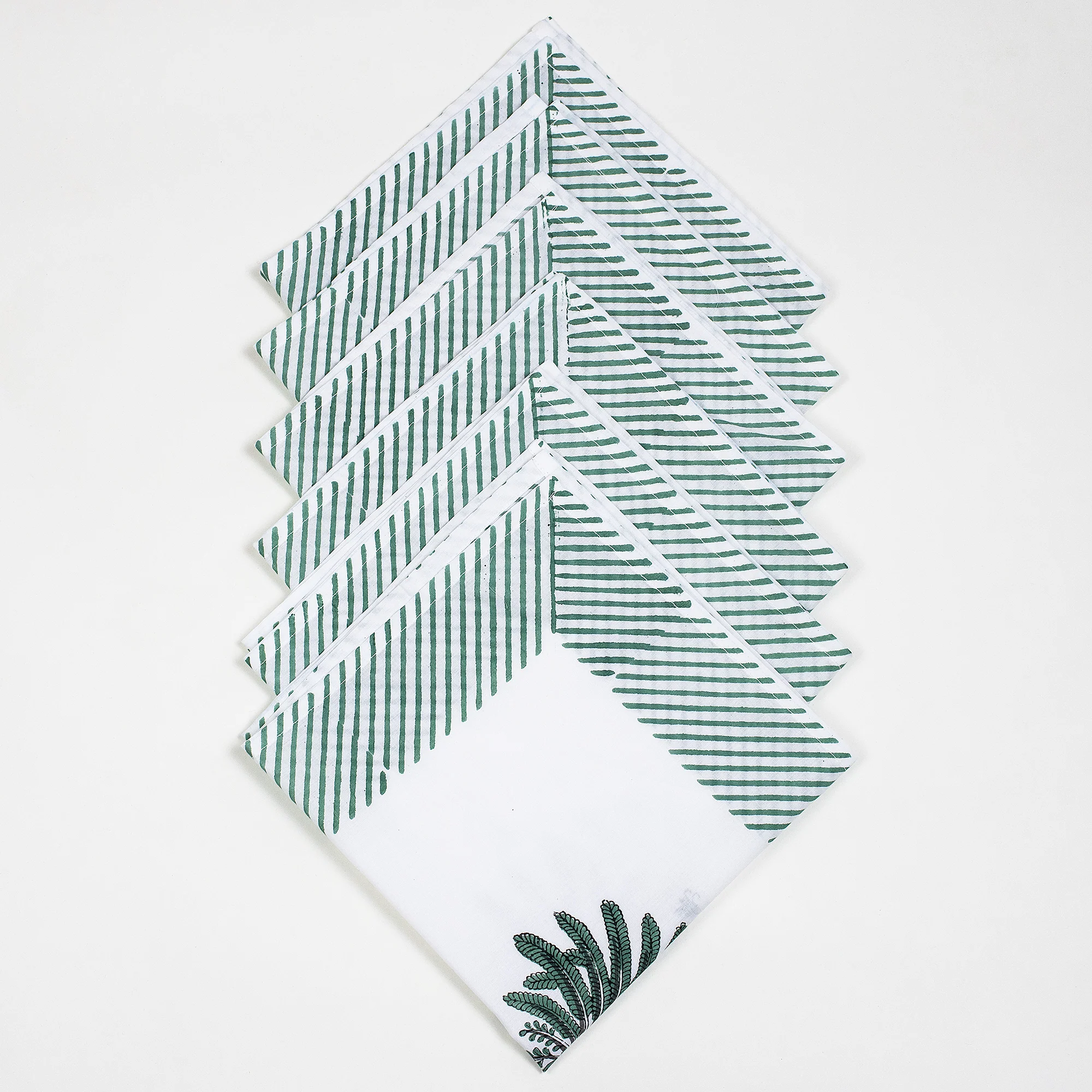 Hand Block Printed Dinner Napkins Cloth