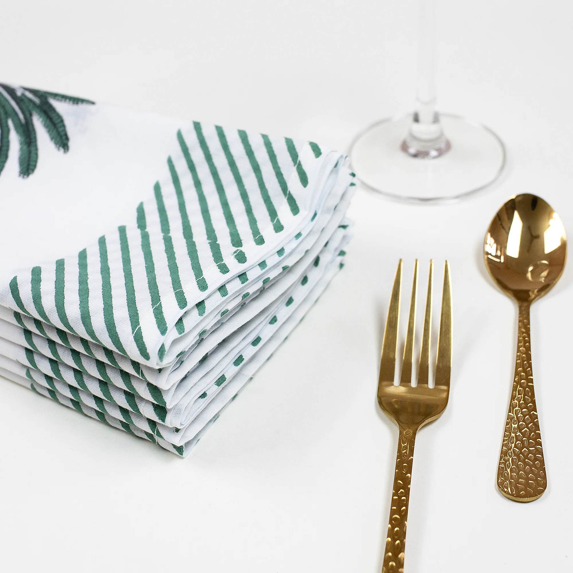 Hand Block Printed Dinner Napkins Cloth - Image 6