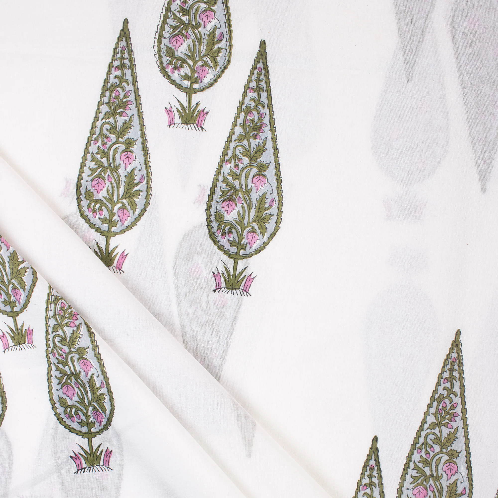 Hand Block Printed Fabric Cloth