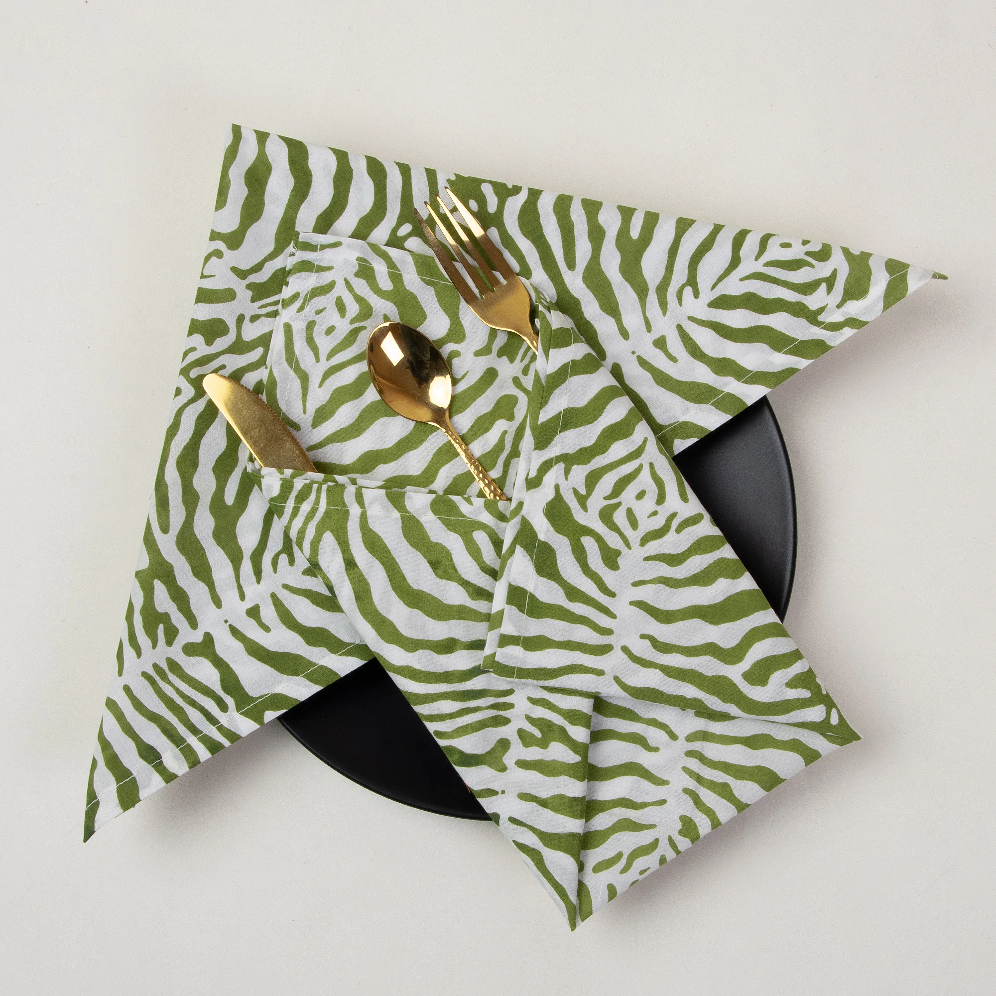 Pure Cotton Reusable Dinner Napkin Cloth - Image 6