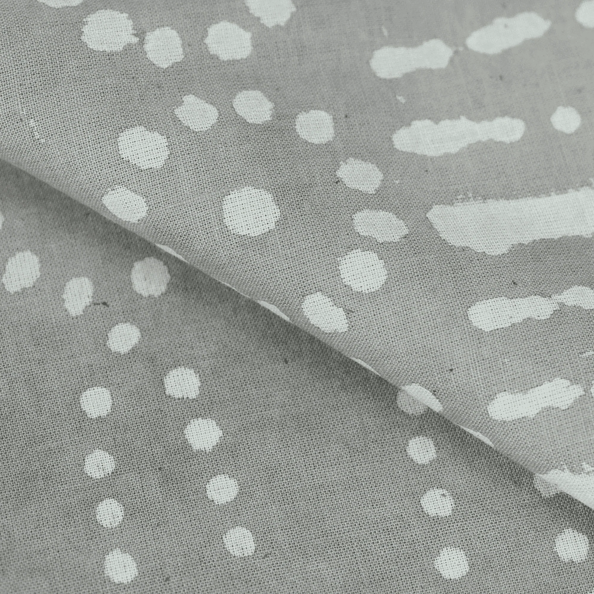 Classic Hand Printed Pure Cotton Mud Resist Kashish Fabric - Image 4